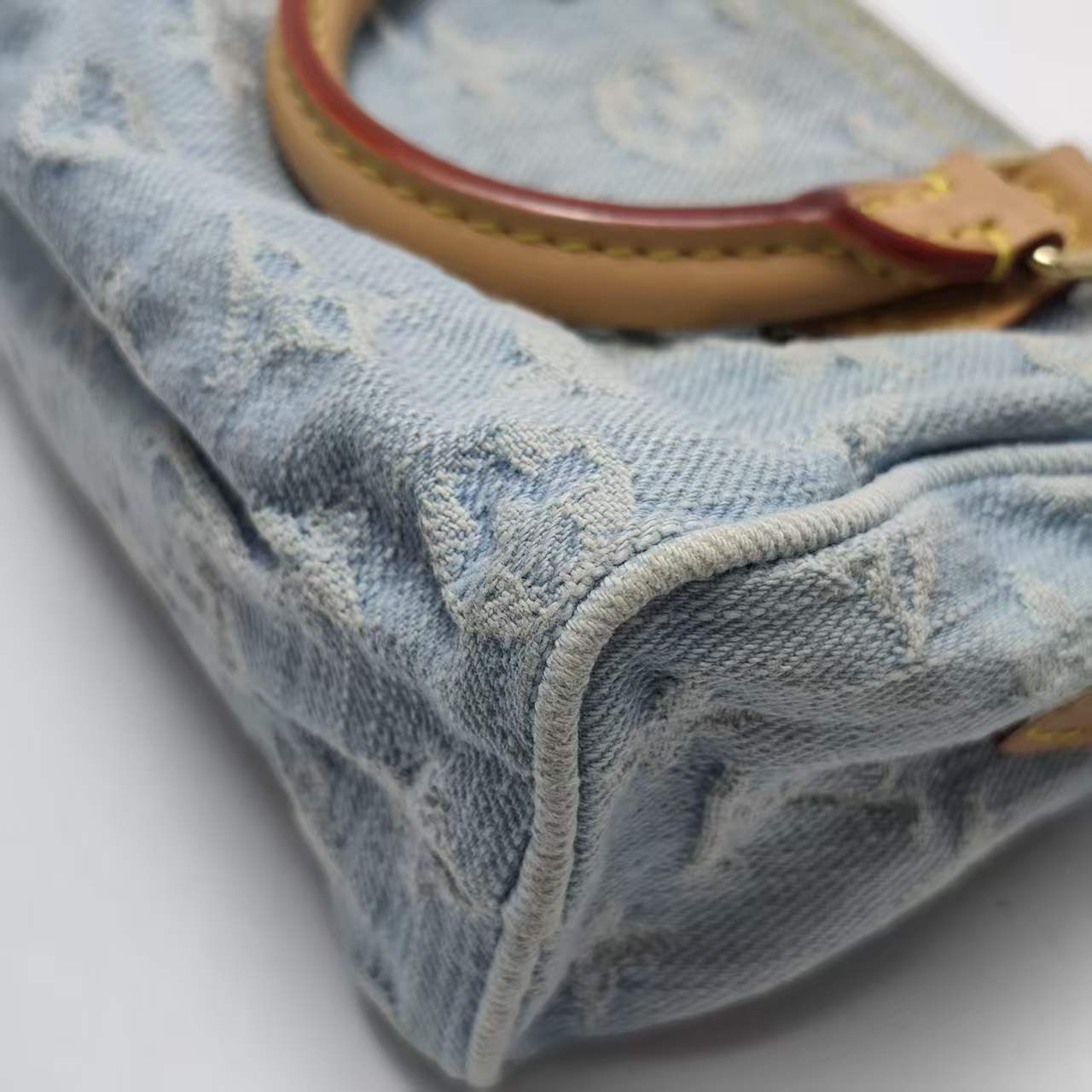 【*Shipped from: China*】LOUIS VUITTON Speedy Nano Denim Shoulder Bag — view 7