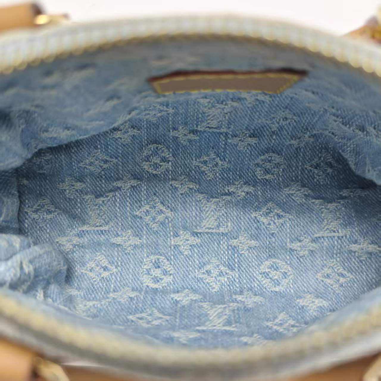 【*Shipped from: China*】LOUIS VUITTON Speedy Nano Denim Shoulder Bag — view 8