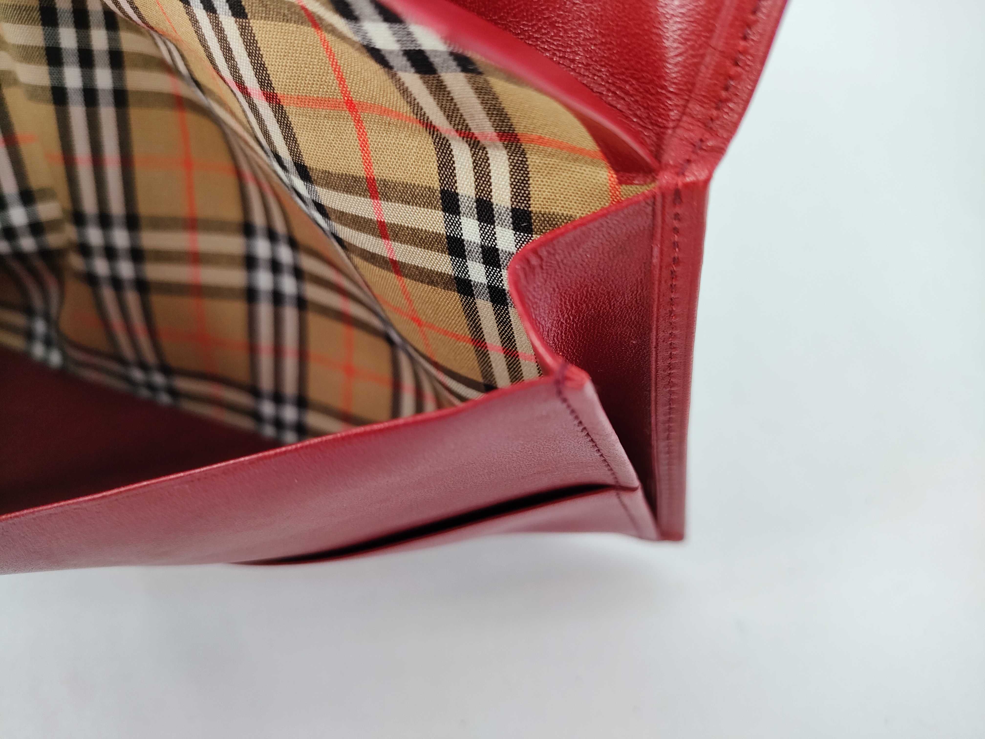 Long Wallet, Red Leather Wallet — view 12