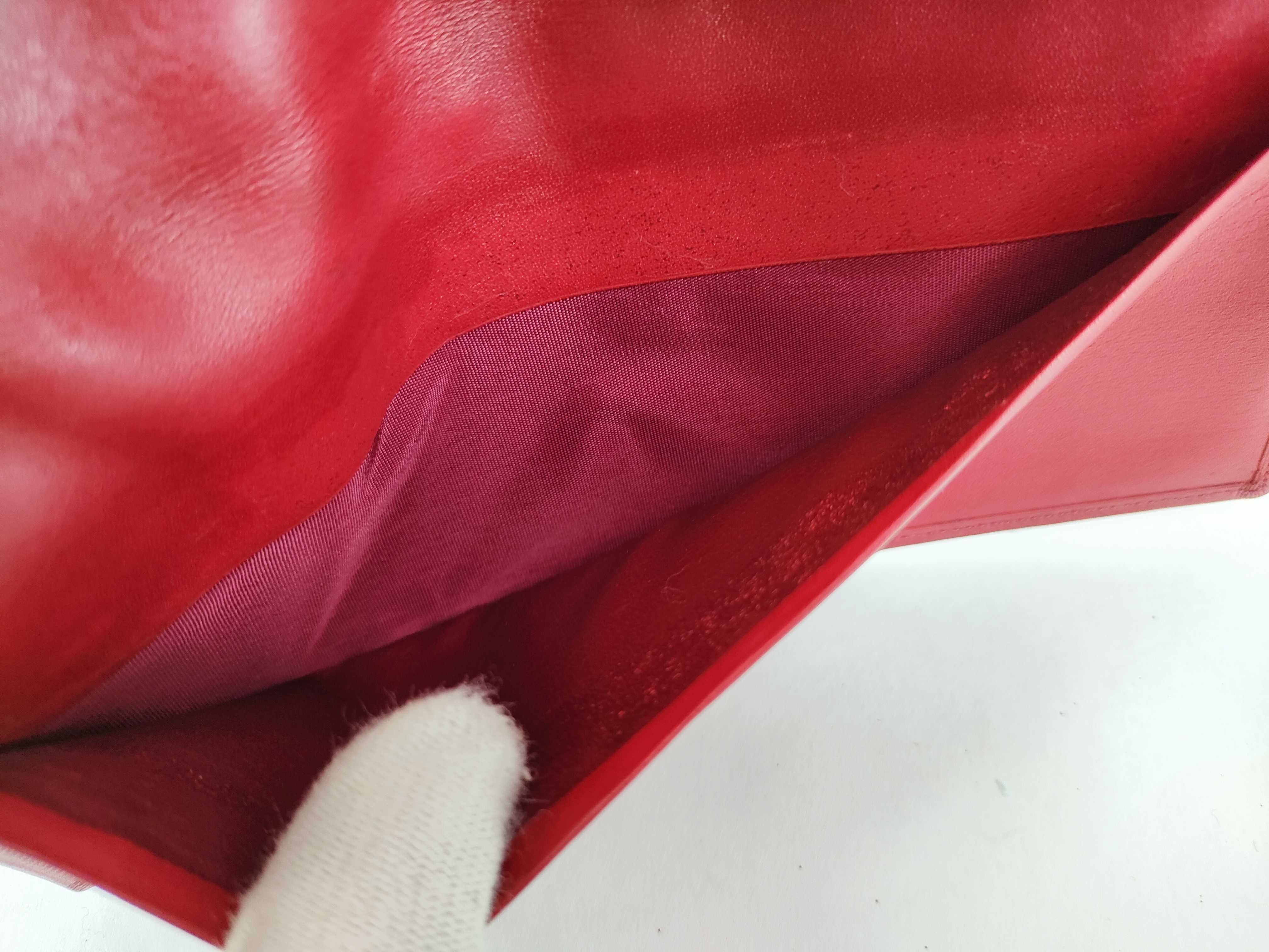 Long Wallet, Red Leather Wallet — view 13