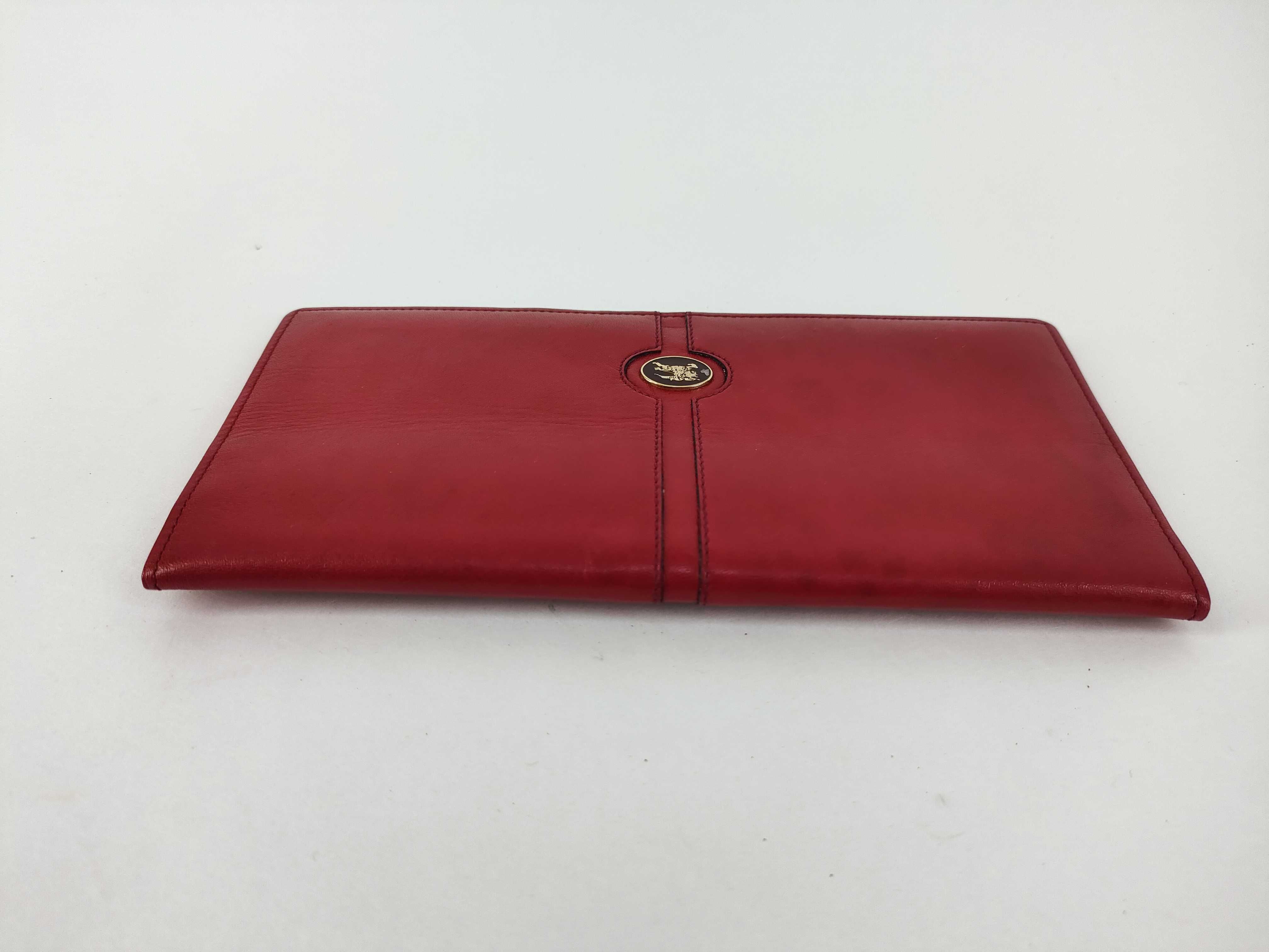 Long Wallet, Red Leather Wallet — view 5