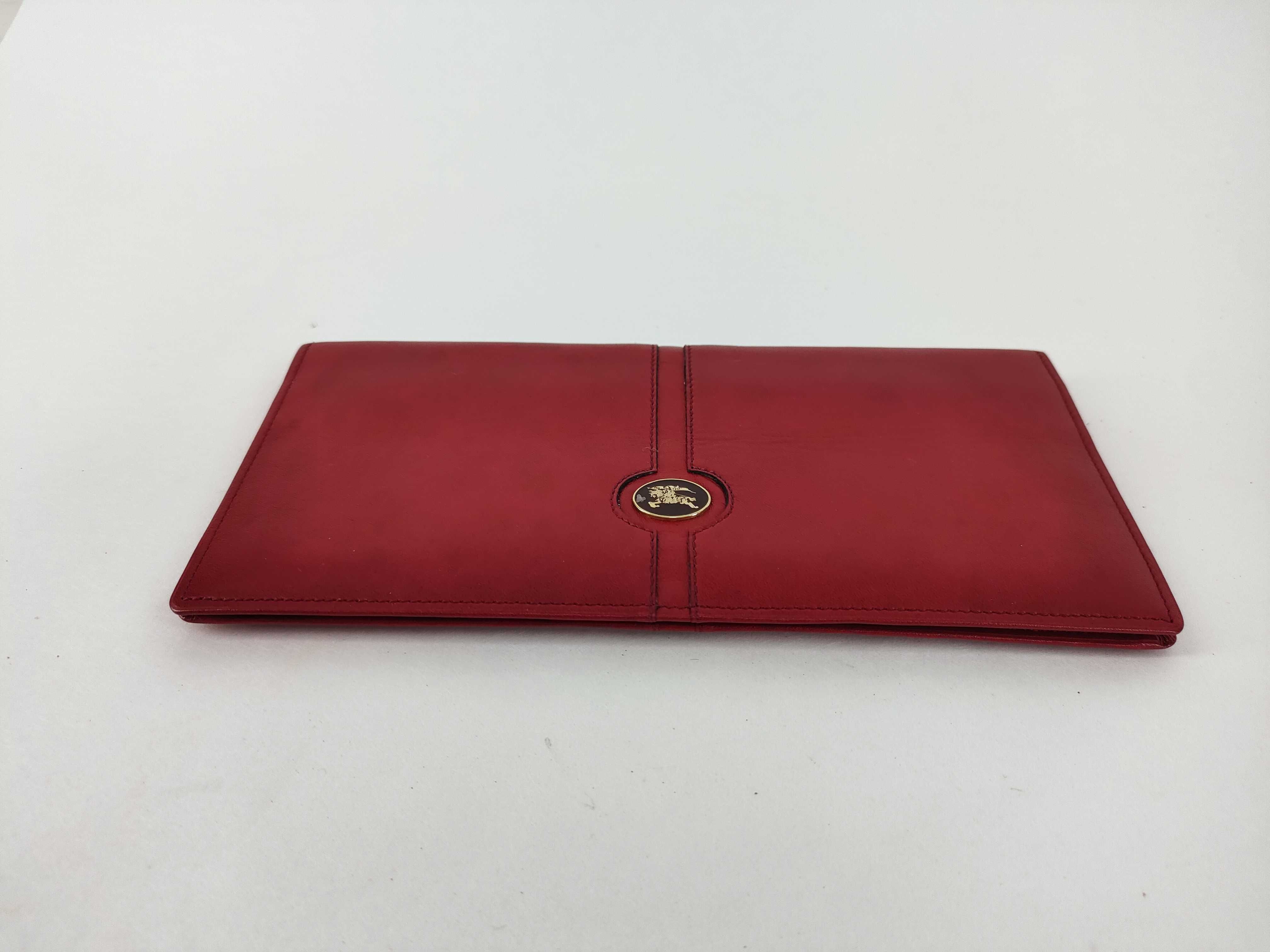Long Wallet, Red Leather Wallet — view 7