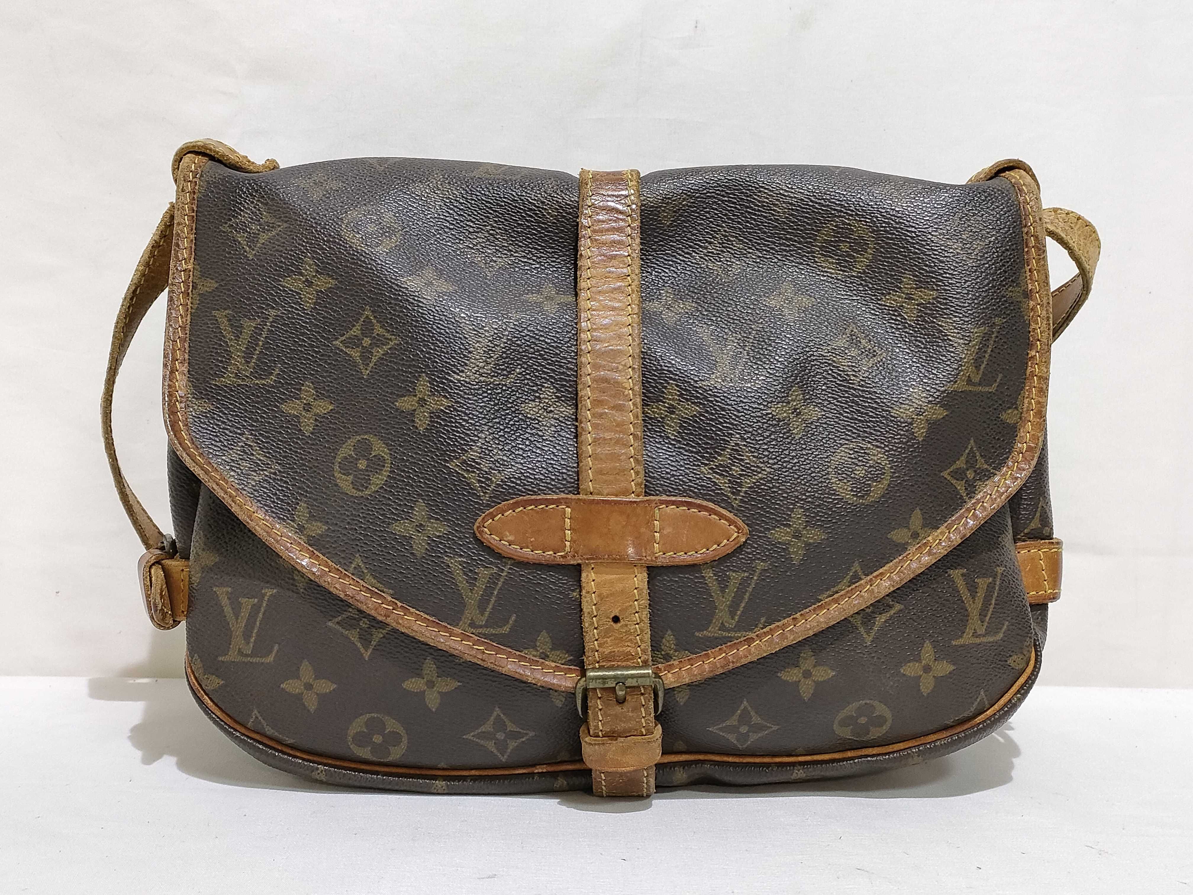 Monogram Louis Vuitton Monogram Saumur 35 Shoulder Bag