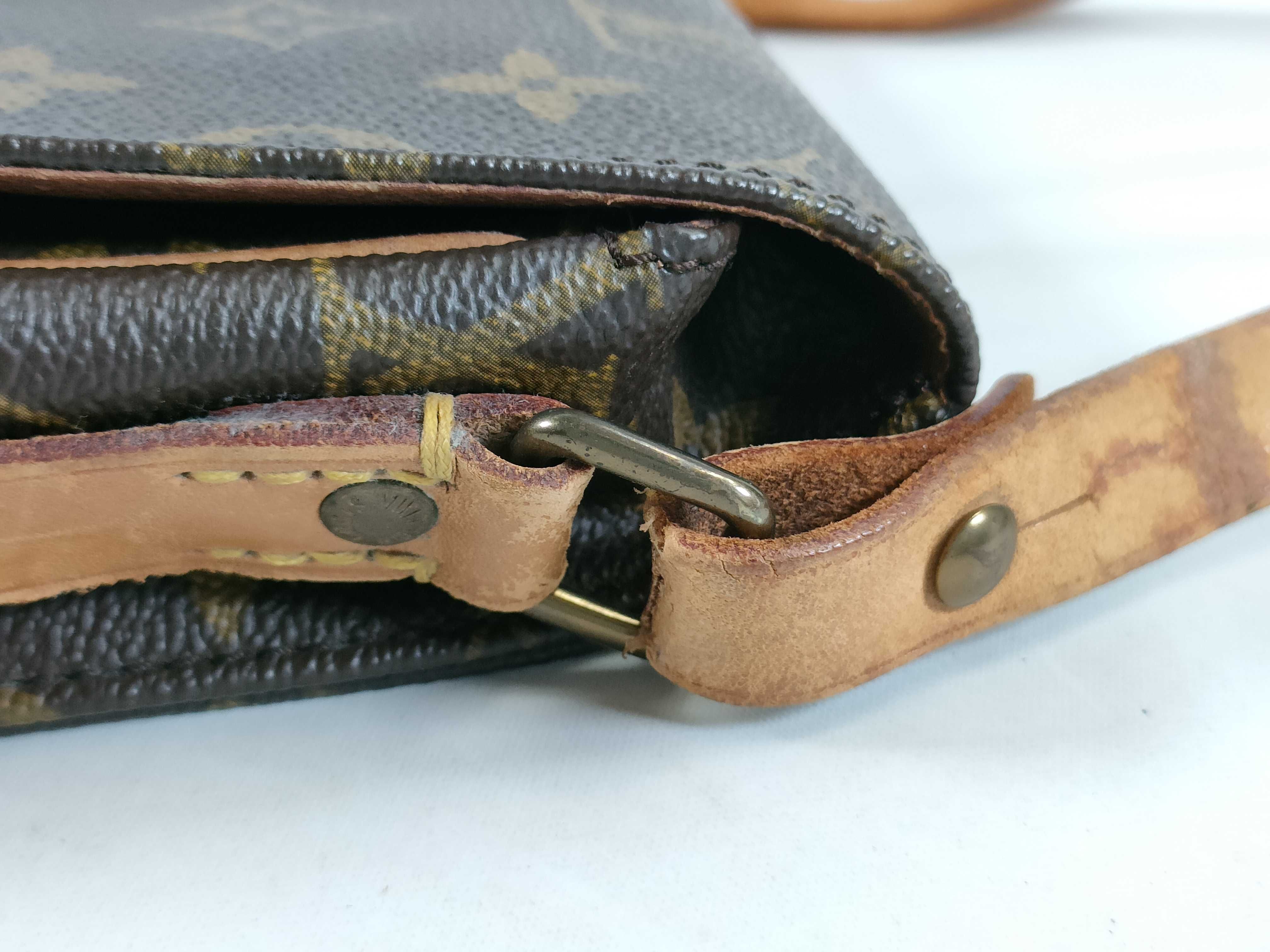 Monogram Louis Vuitton Monogram Shoulder Bag Mini Cartouchiere M51254 Shoulder Bag — view 5