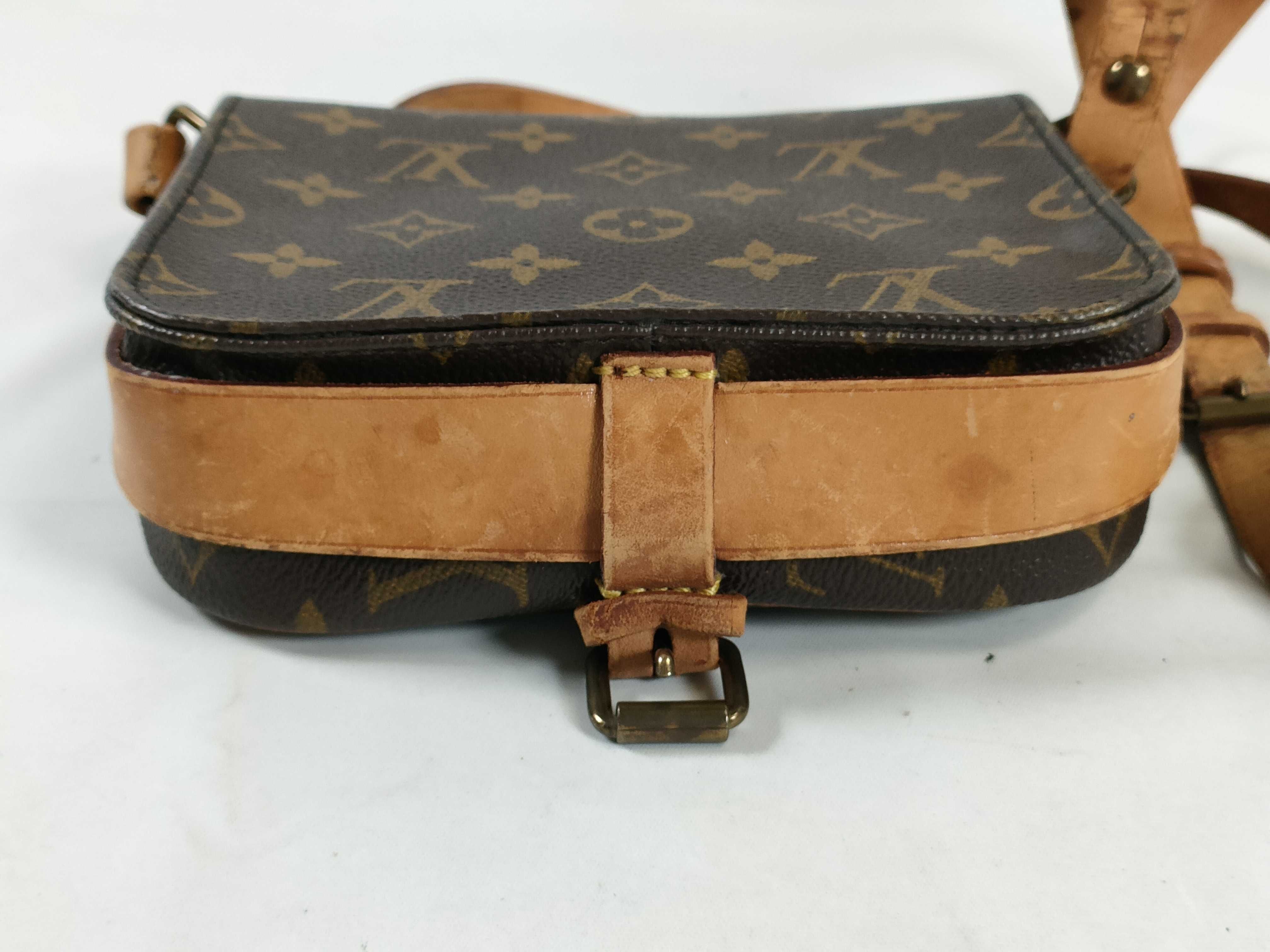 Monogram Louis Vuitton Monogram Shoulder Bag Mini Cartouchiere M51254 Shoulder Bag — view 7