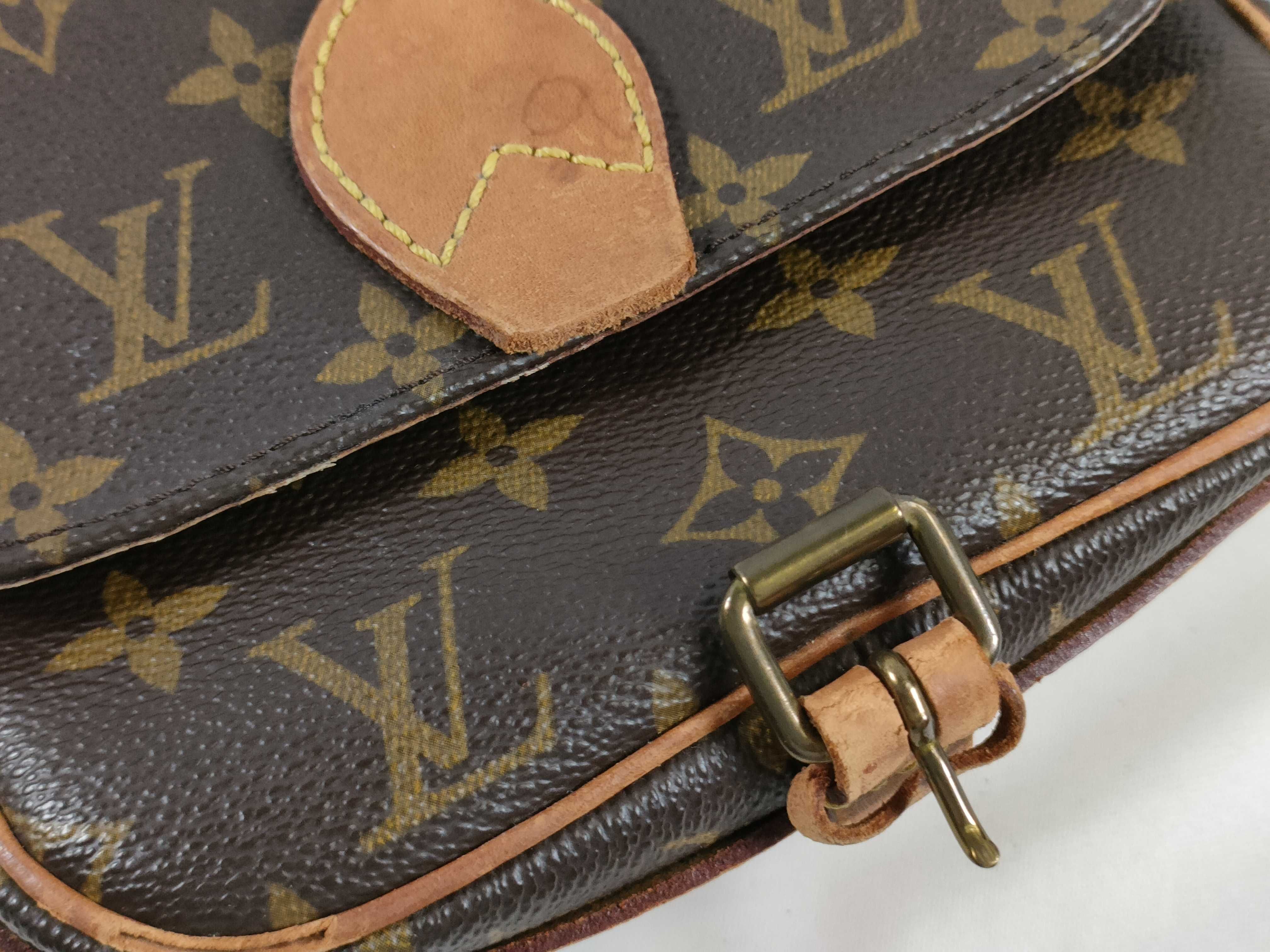 Monogram Louis Vuitton Monogram Shoulder Bag Mini Cartouchiere M51254 Shoulder Bag — view 8