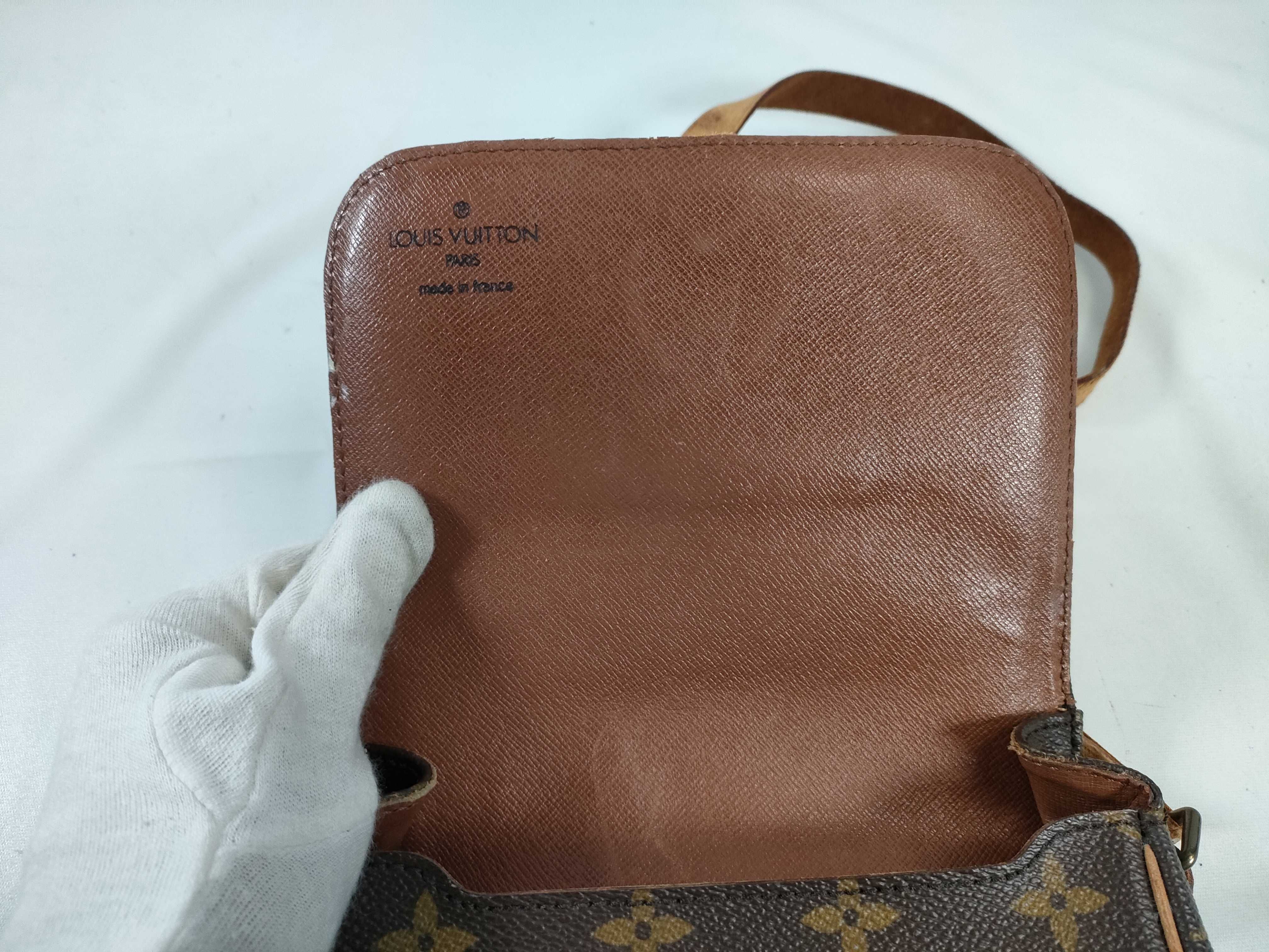 Monogram Louis Vuitton Monogram Shoulder Bag Mini Cartouchiere M51254 Shoulder Bag — view 9