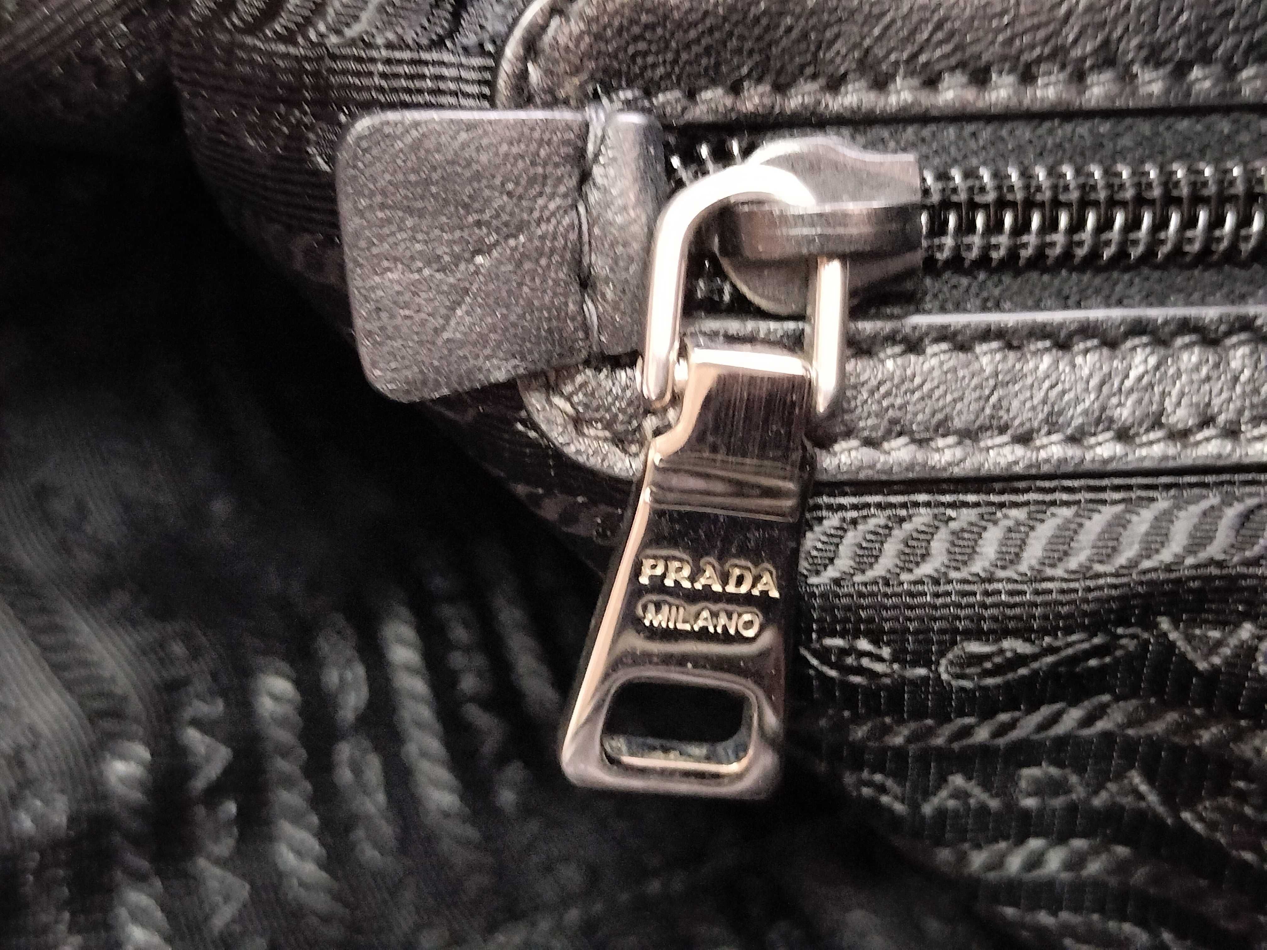 Nylon Prada Quilted 2-Way Tote Bag Shoulder Tote Bag — view 12