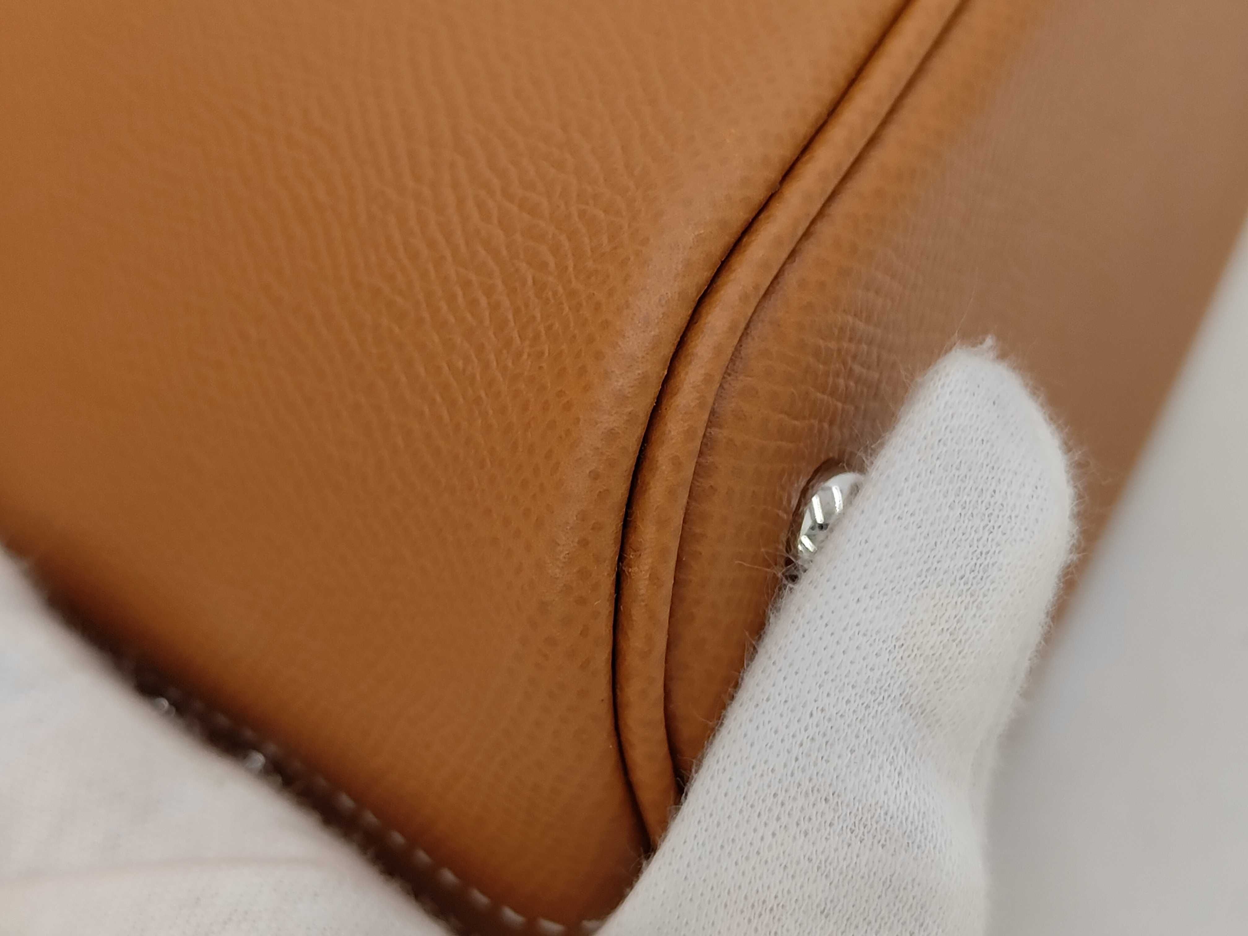 Bolide 1923 25 Veau Epsom Gold Silver Hardware G Stamp Handbag — view 3