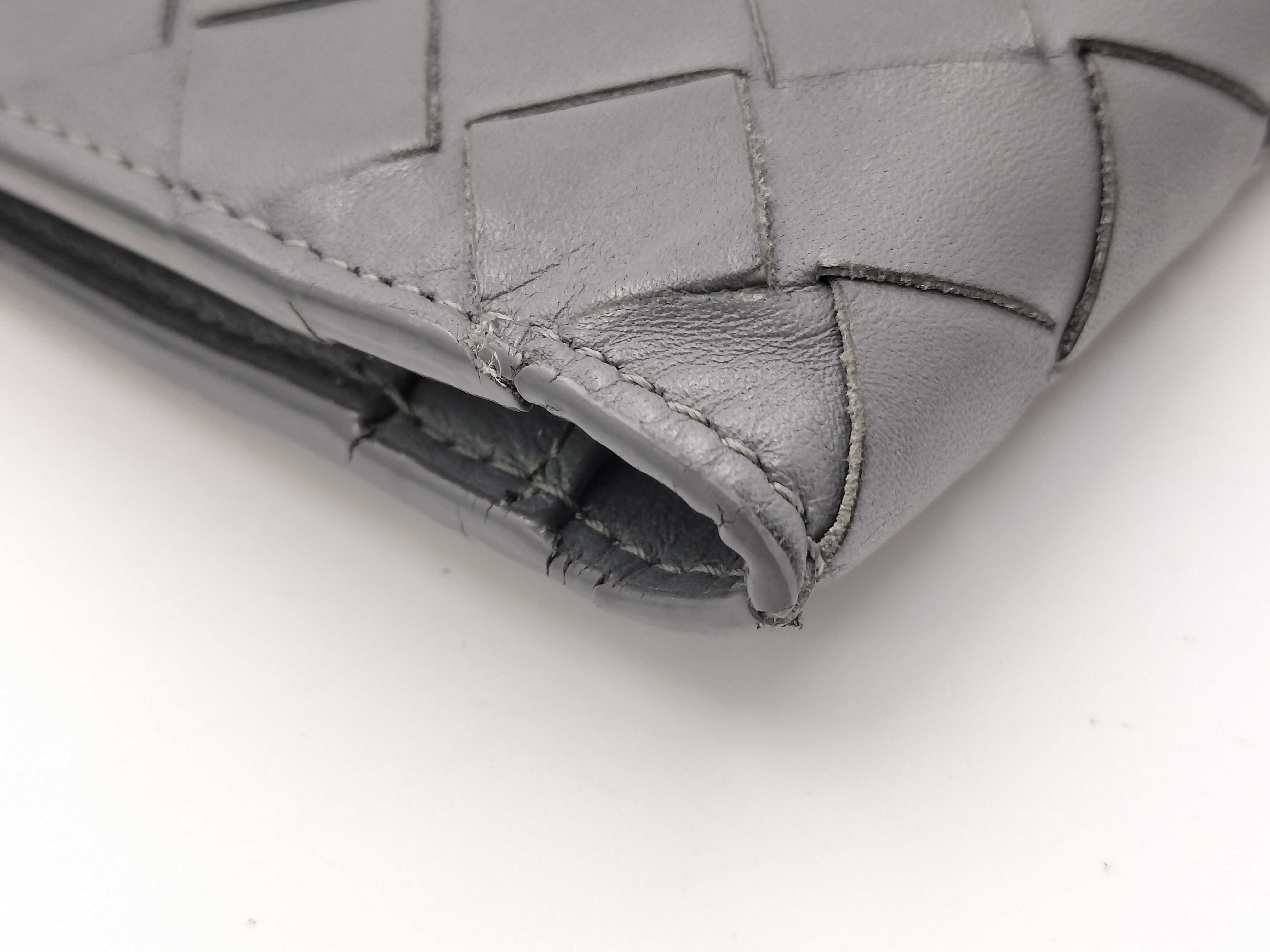 Intrecciato Maxi Intrecciato Bi-fold Long Wallet (with box) — view 5