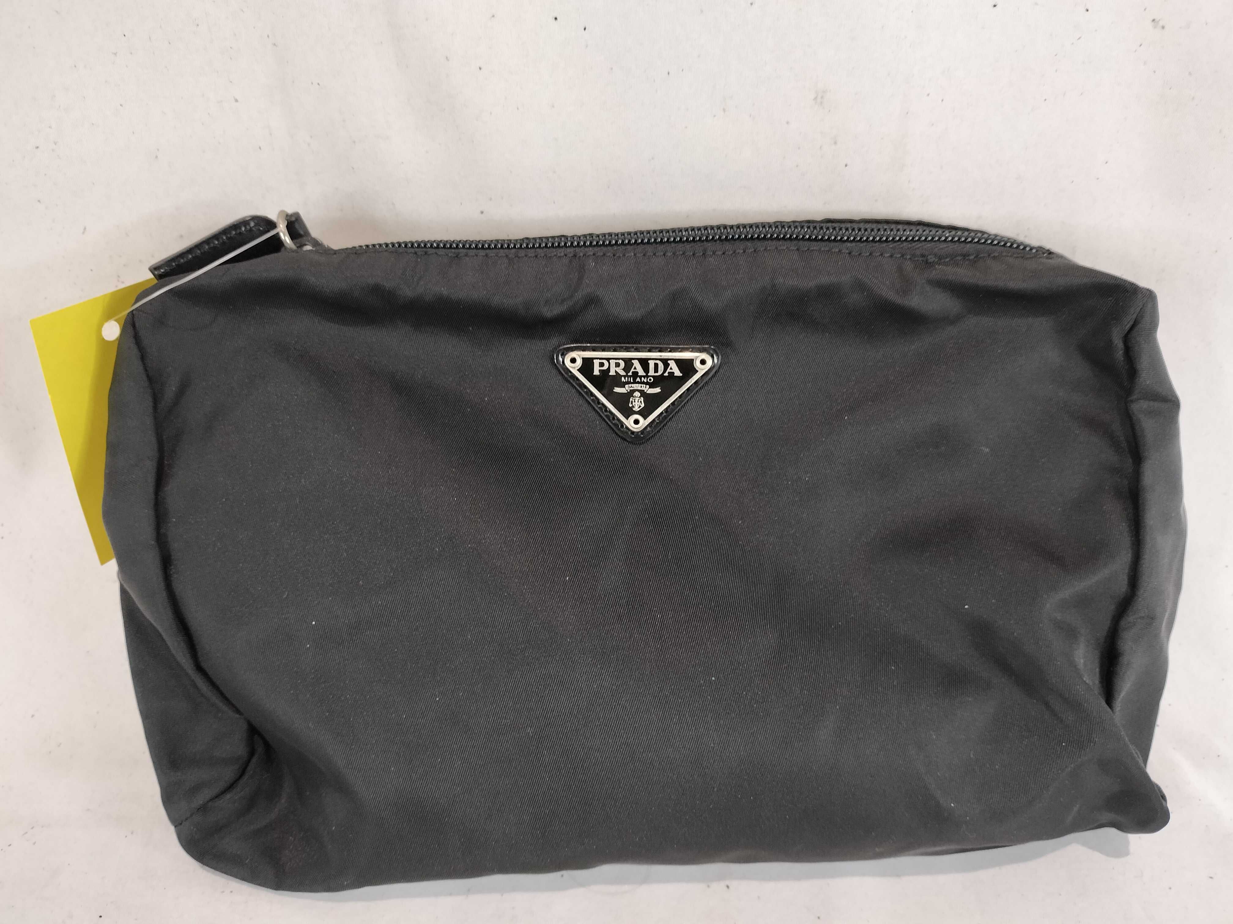 Nylon Prada Pouch Black Pouch