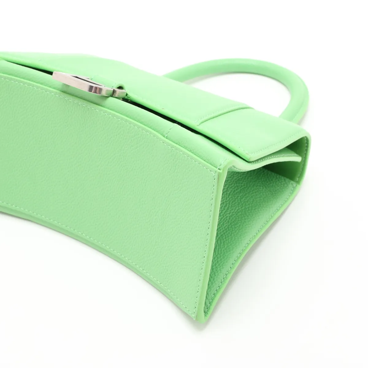Hourglass 593546 Leather 2-Way Handbag Green — view 3
