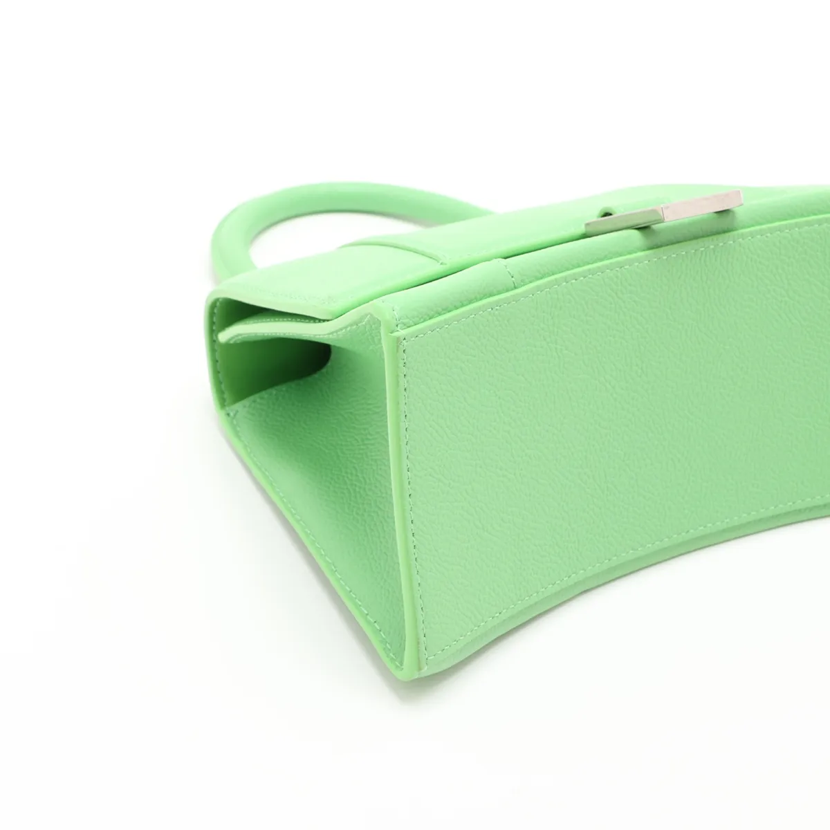 Hourglass 593546 Leather 2-Way Handbag Green — view 4
