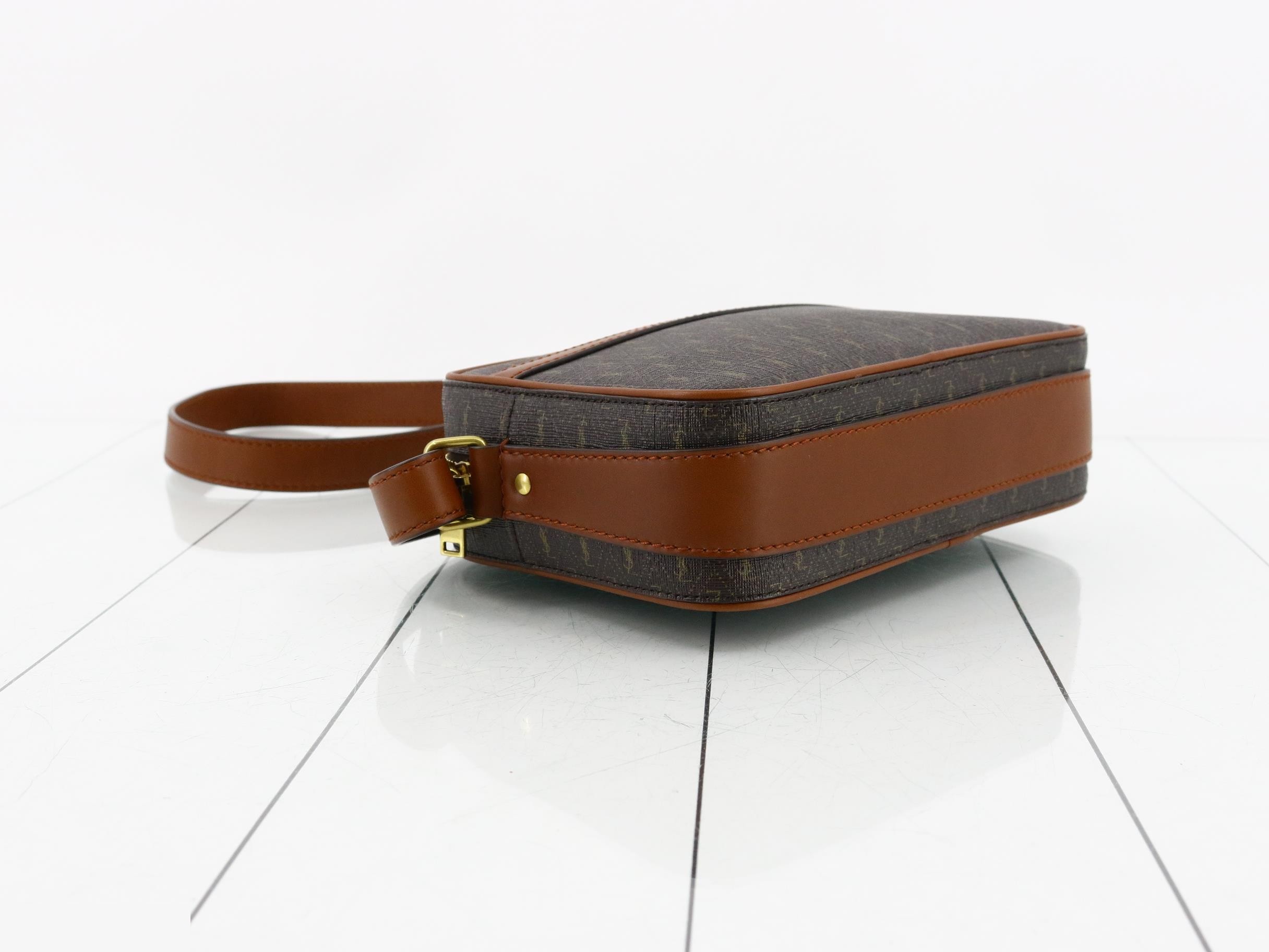 Monogram Camera Bag, Brown — view 5