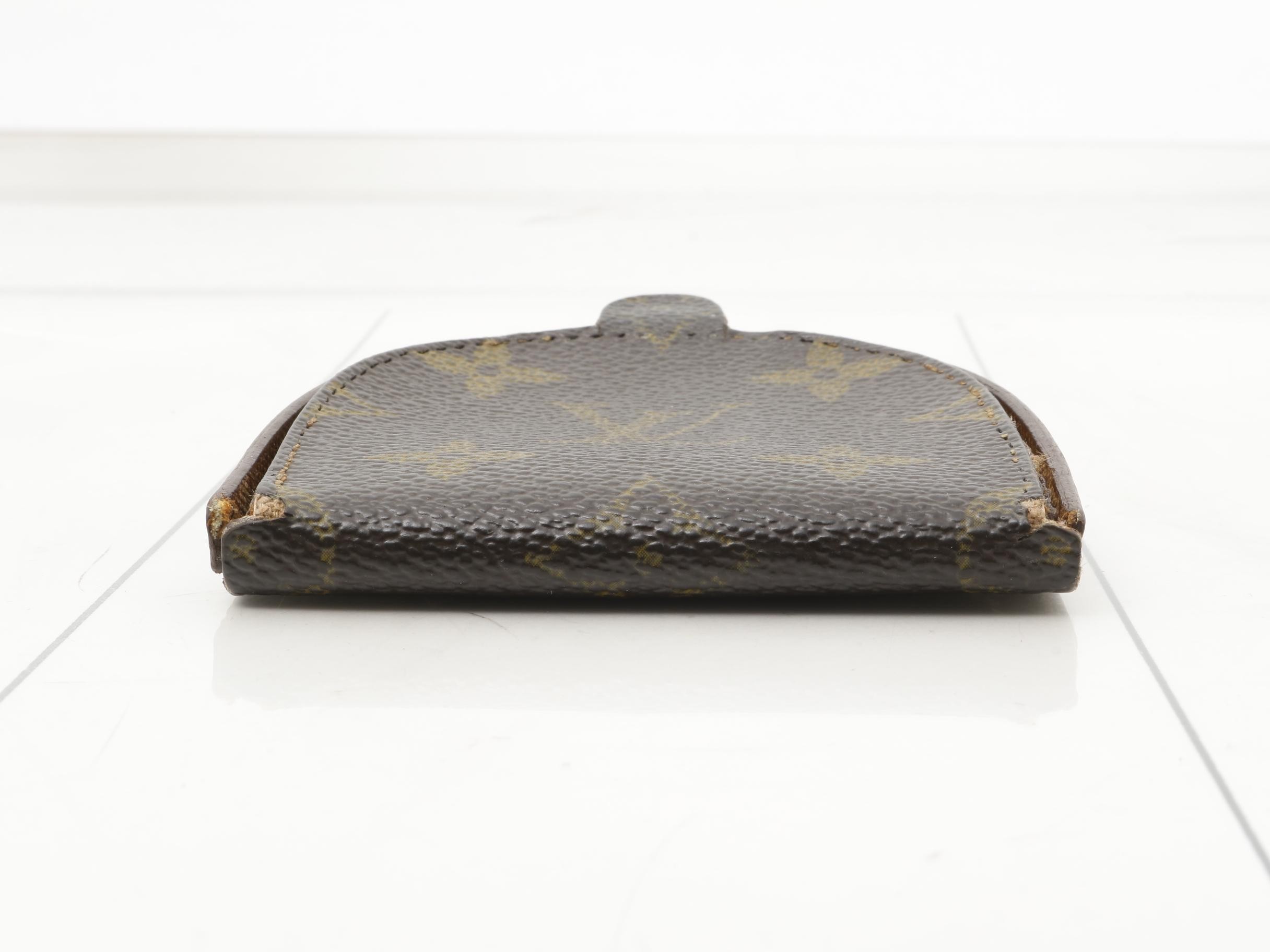 Monogram Porte Monnaie Cuvette Coin Case — view 3
