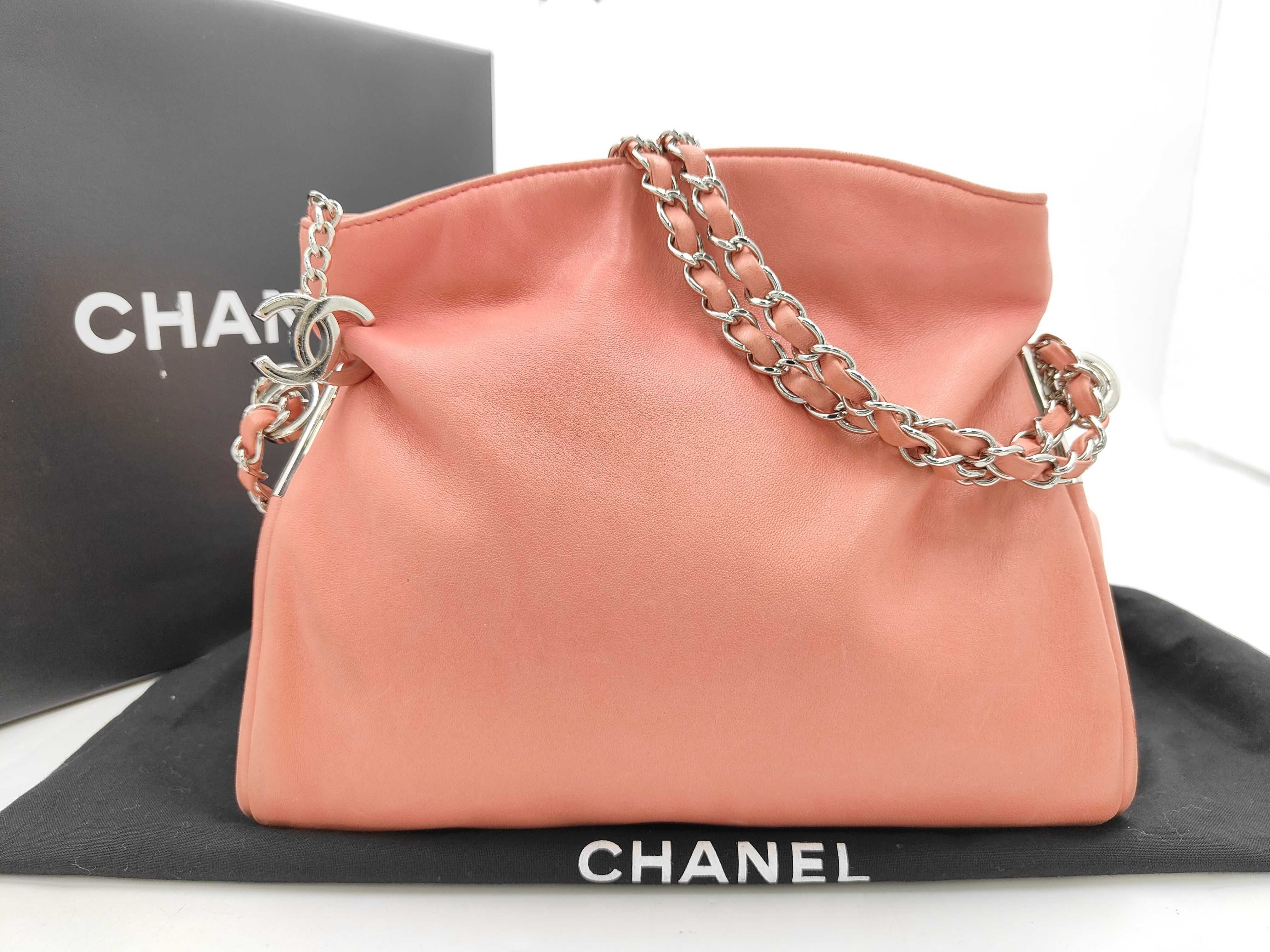 Lambskin Coco Charm Chain Shoulder Bag (without G logo)