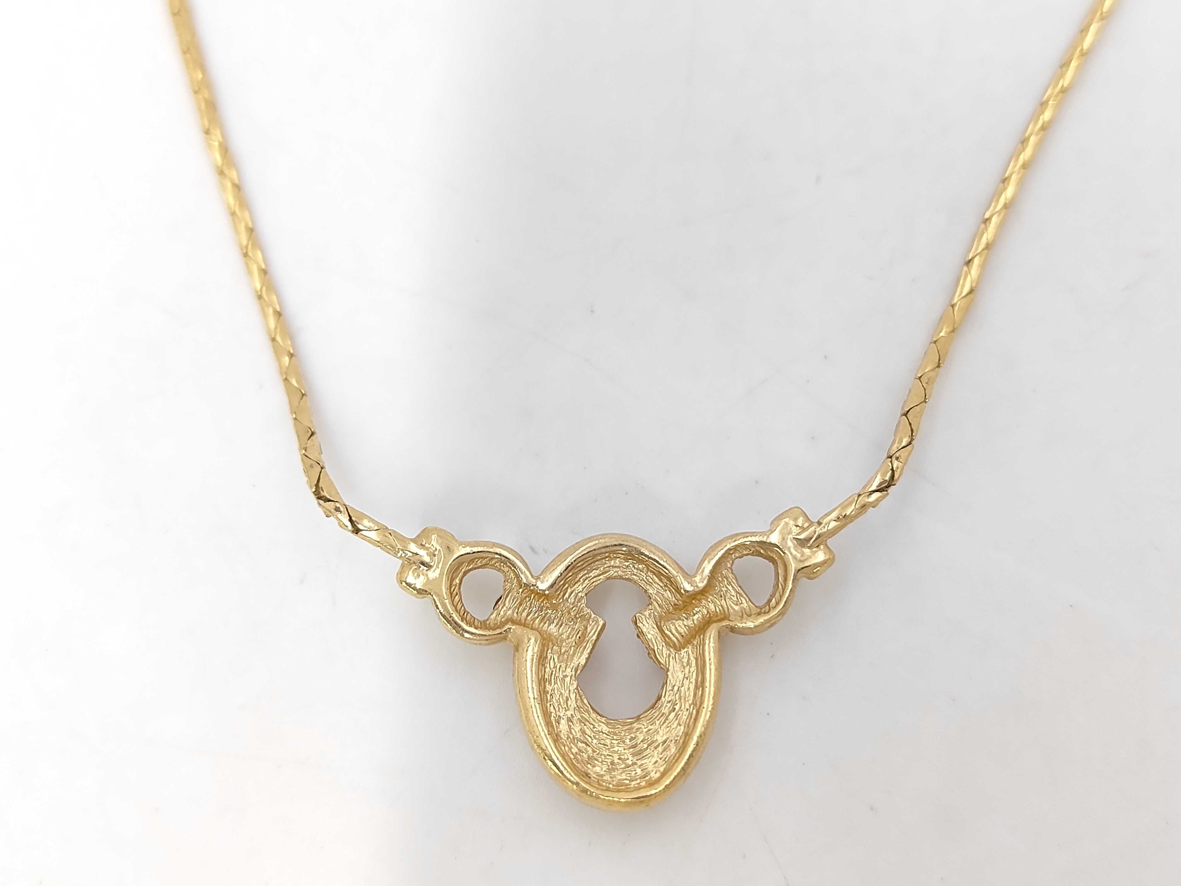 Rhinestone Necklace — view 2