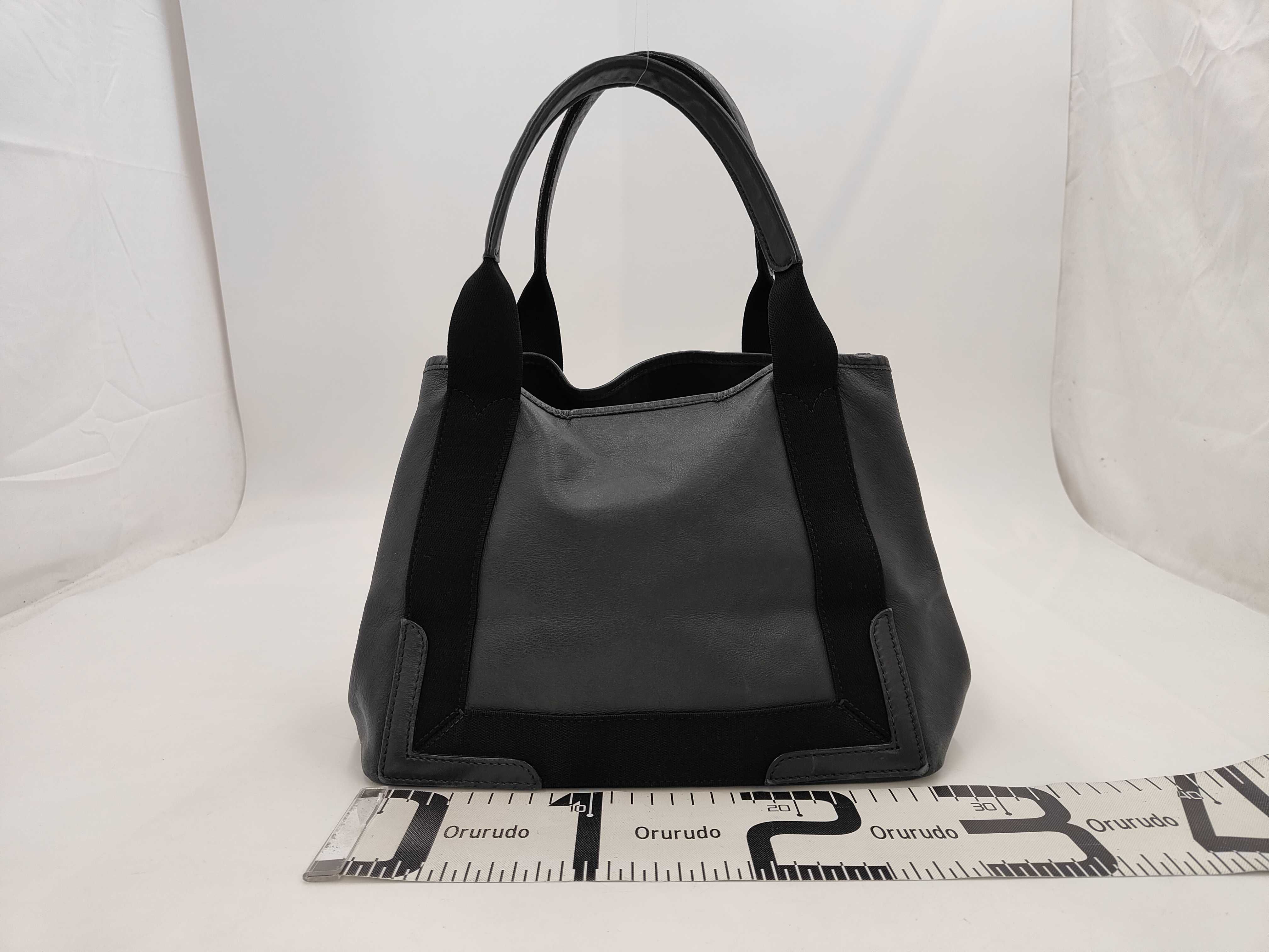 Navy Cabas Handbag 339933 Leather Shoulder Bag — view 2