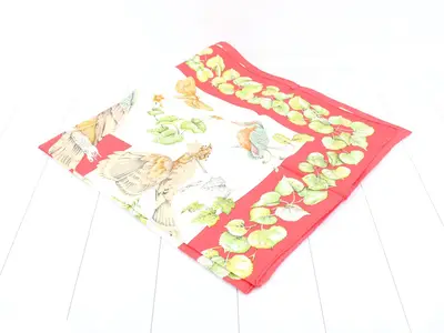 Carre 90 LAVIE AU GRAND AIR 100% Silk Unused
