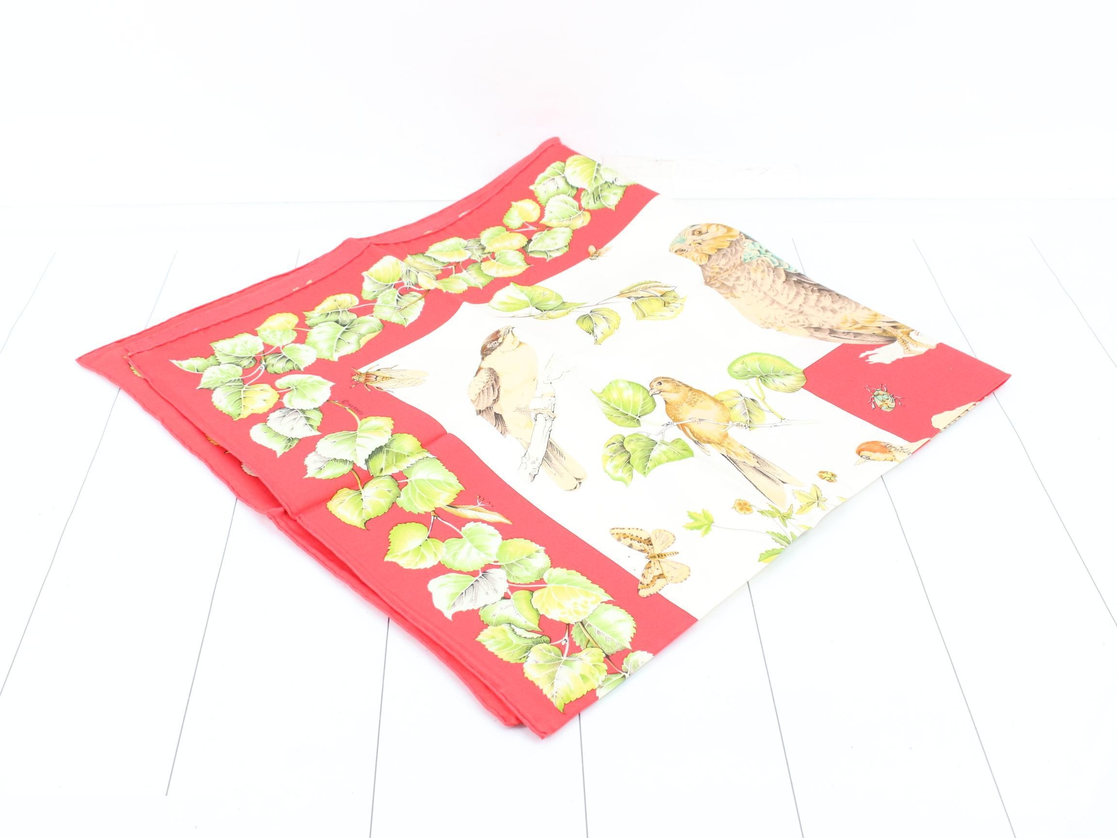 Carre 90 LAVIE AU GRAND AIR 100% Silk Unused — view 2
