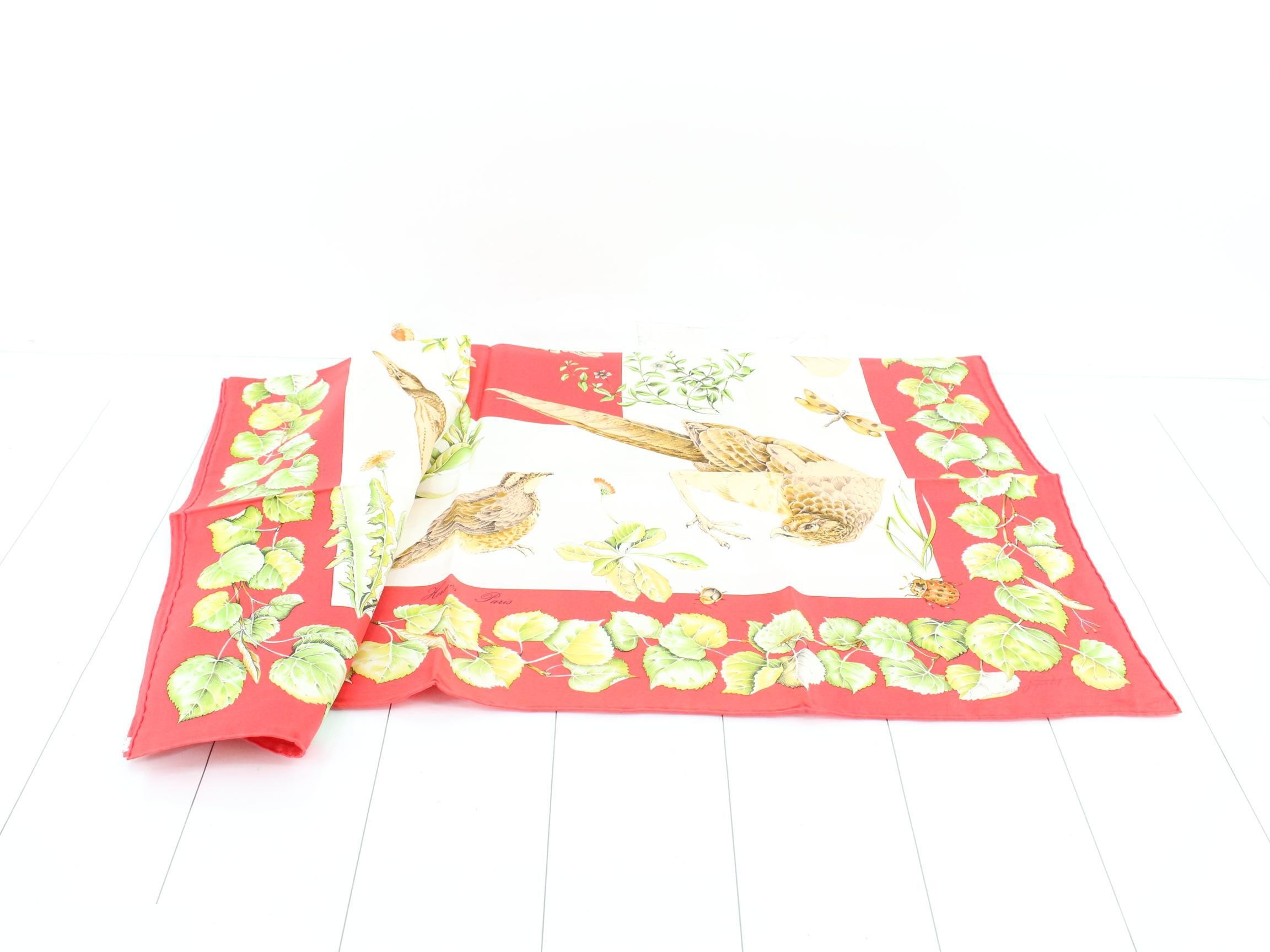 Carre 90 LAVIE AU GRAND AIR 100% Silk Unused — view 3