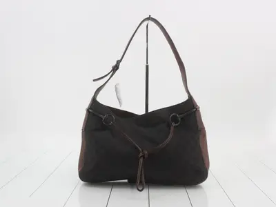 GG Canvas Horsebit Shoulder Bag