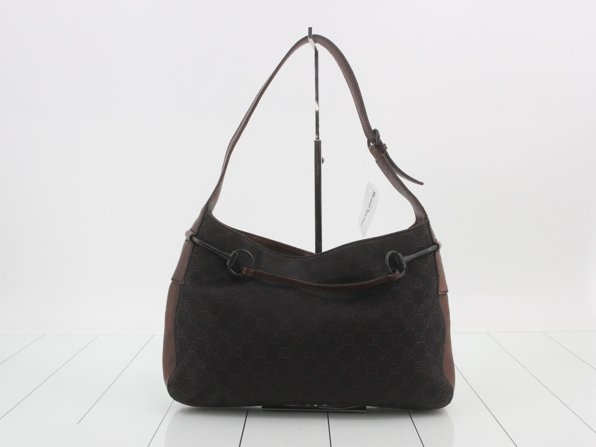 GG Canvas Horsebit Shoulder Bag — view 2