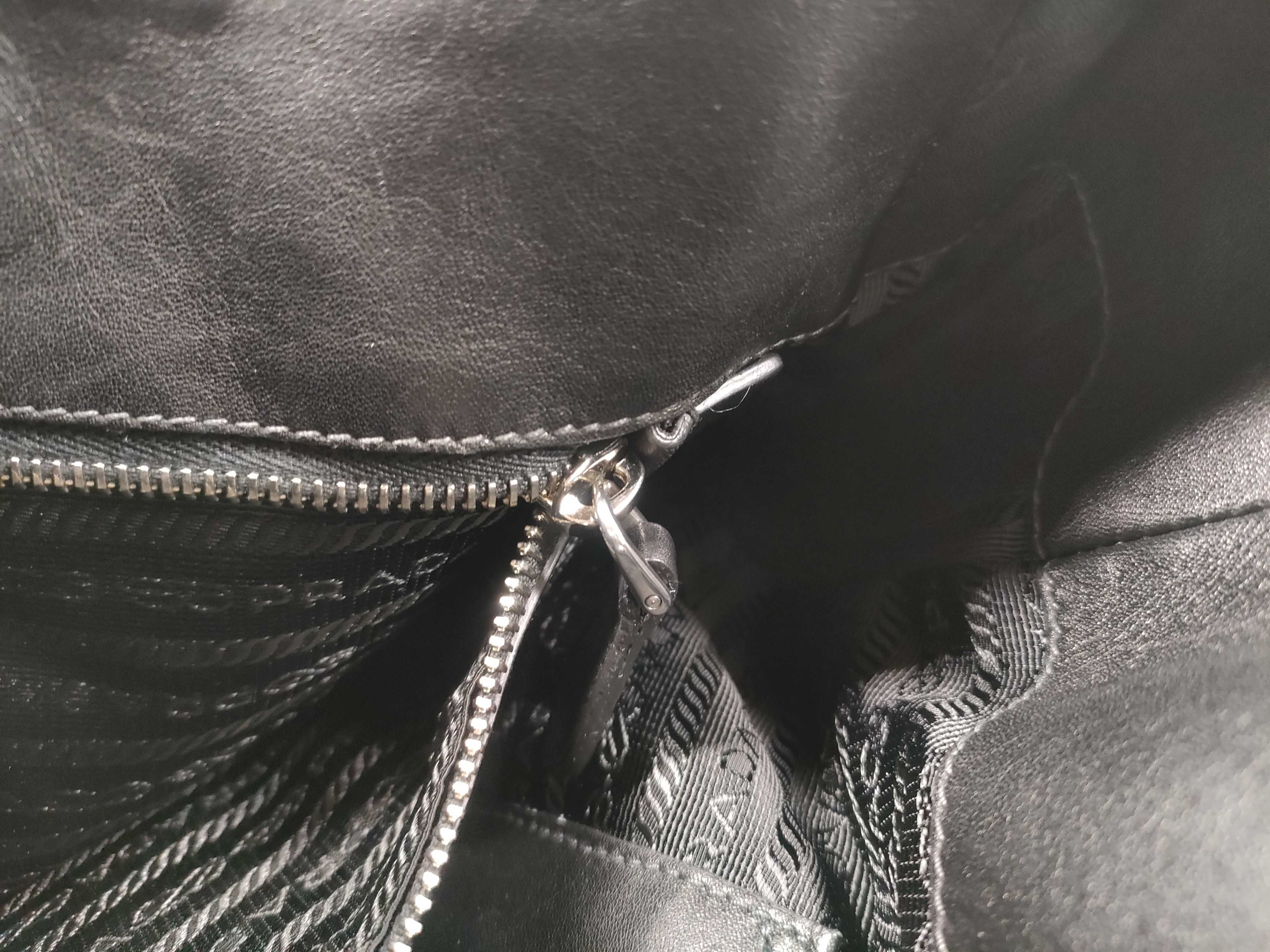 all leather SV metal fittings shoulder bag — view 12