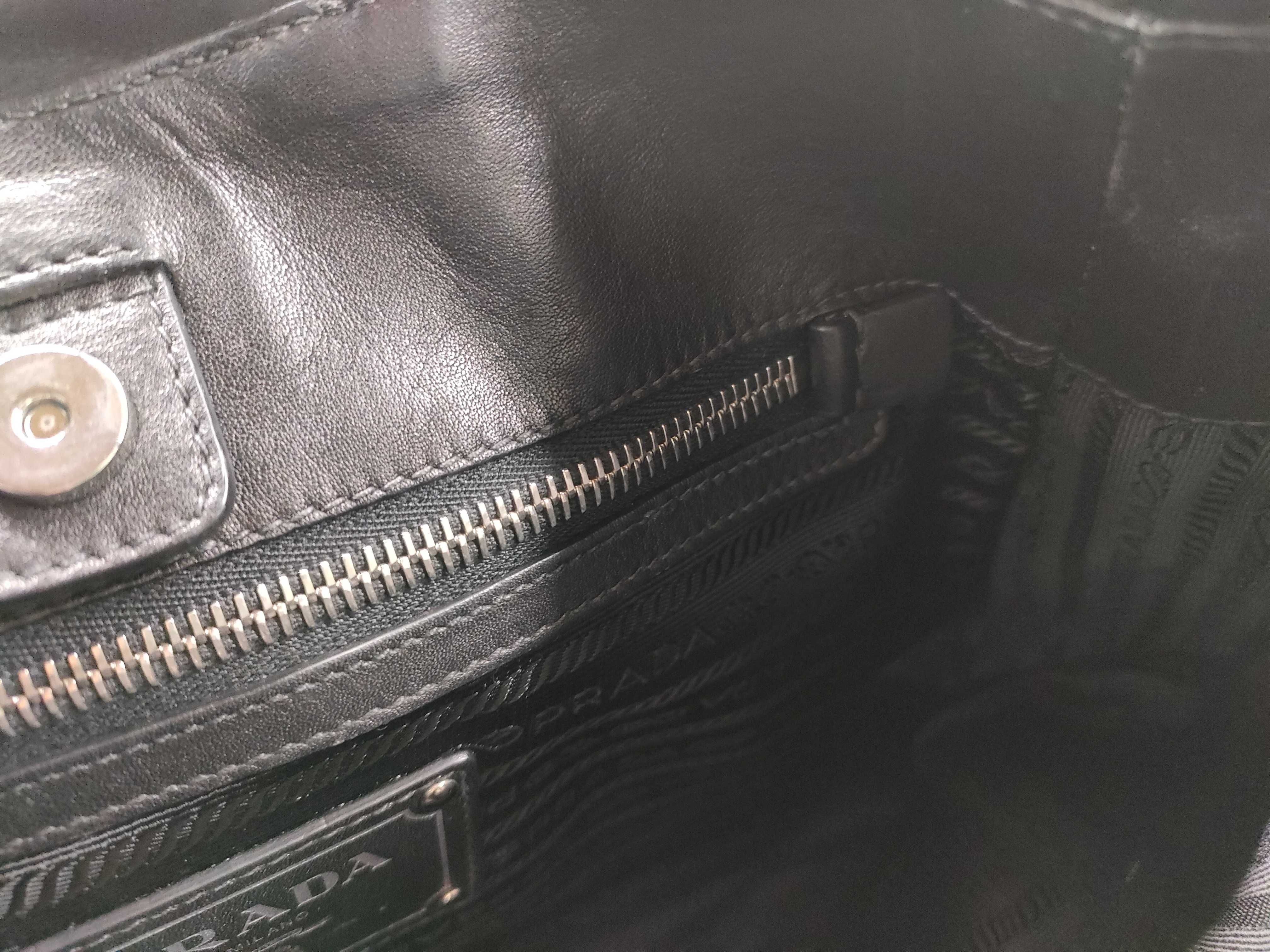 all leather SV metal fittings shoulder bag — view 13