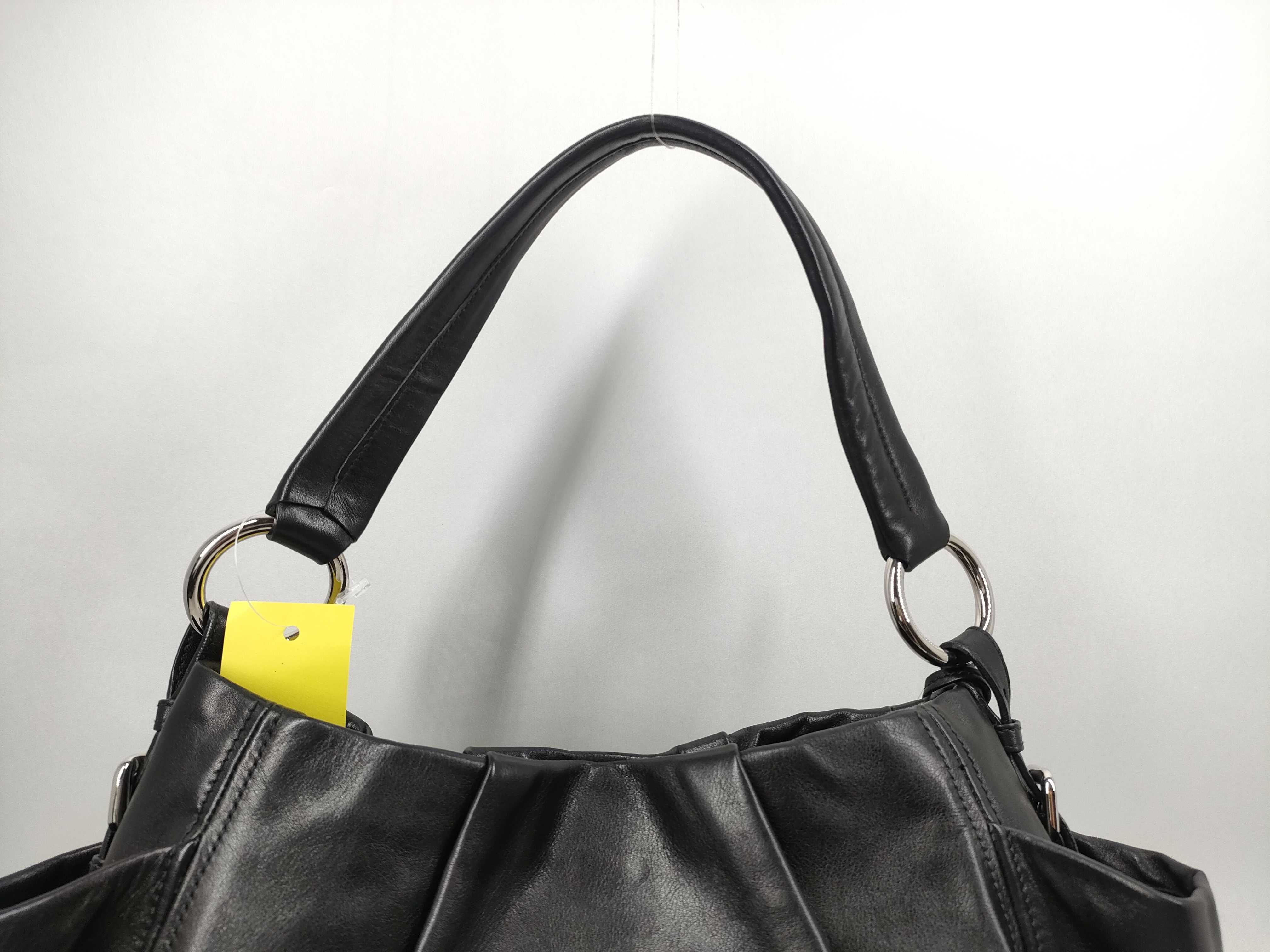 all leather SV metal fittings shoulder bag — view 4