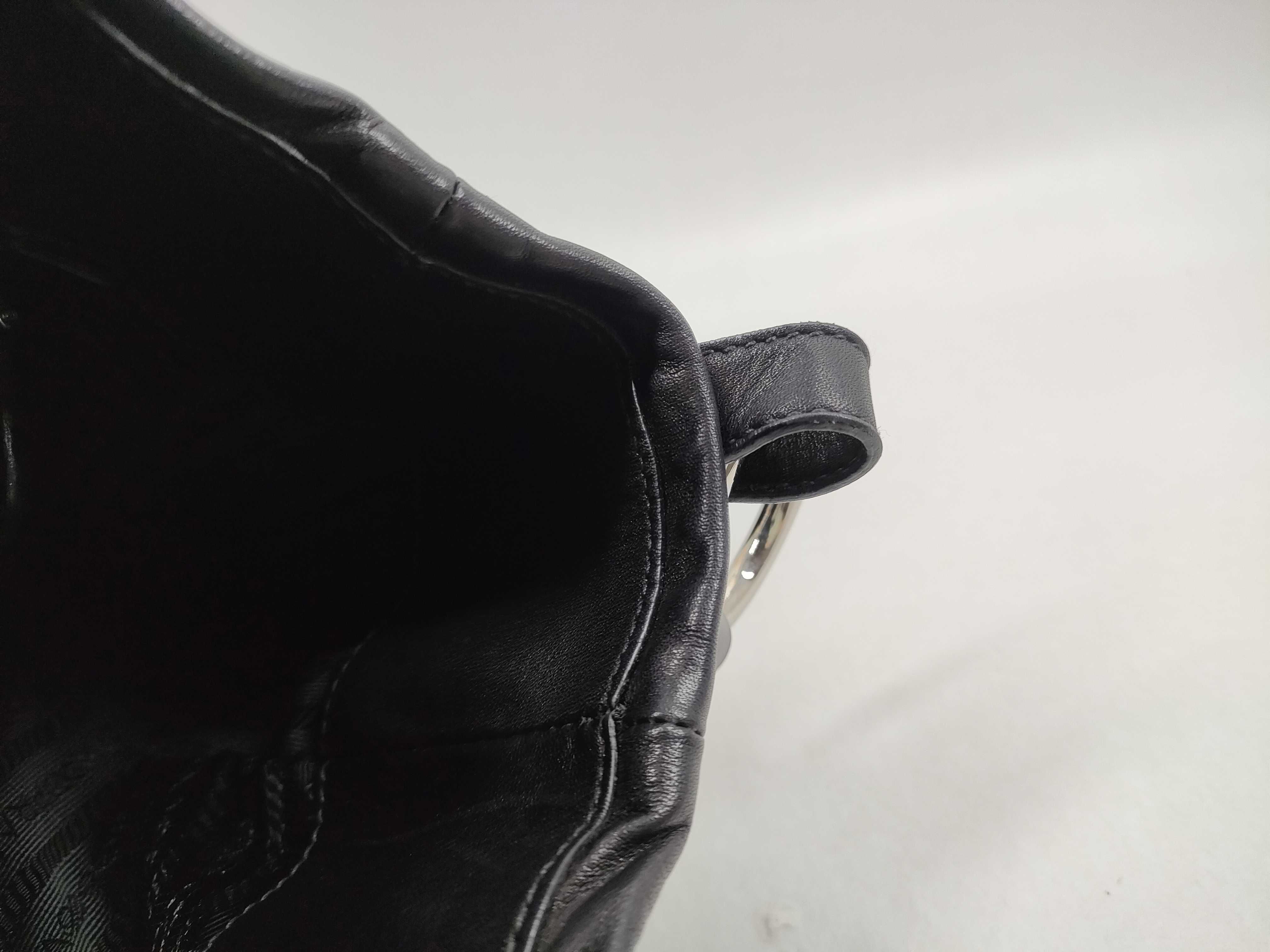 all leather SV metal fittings shoulder bag — view 10