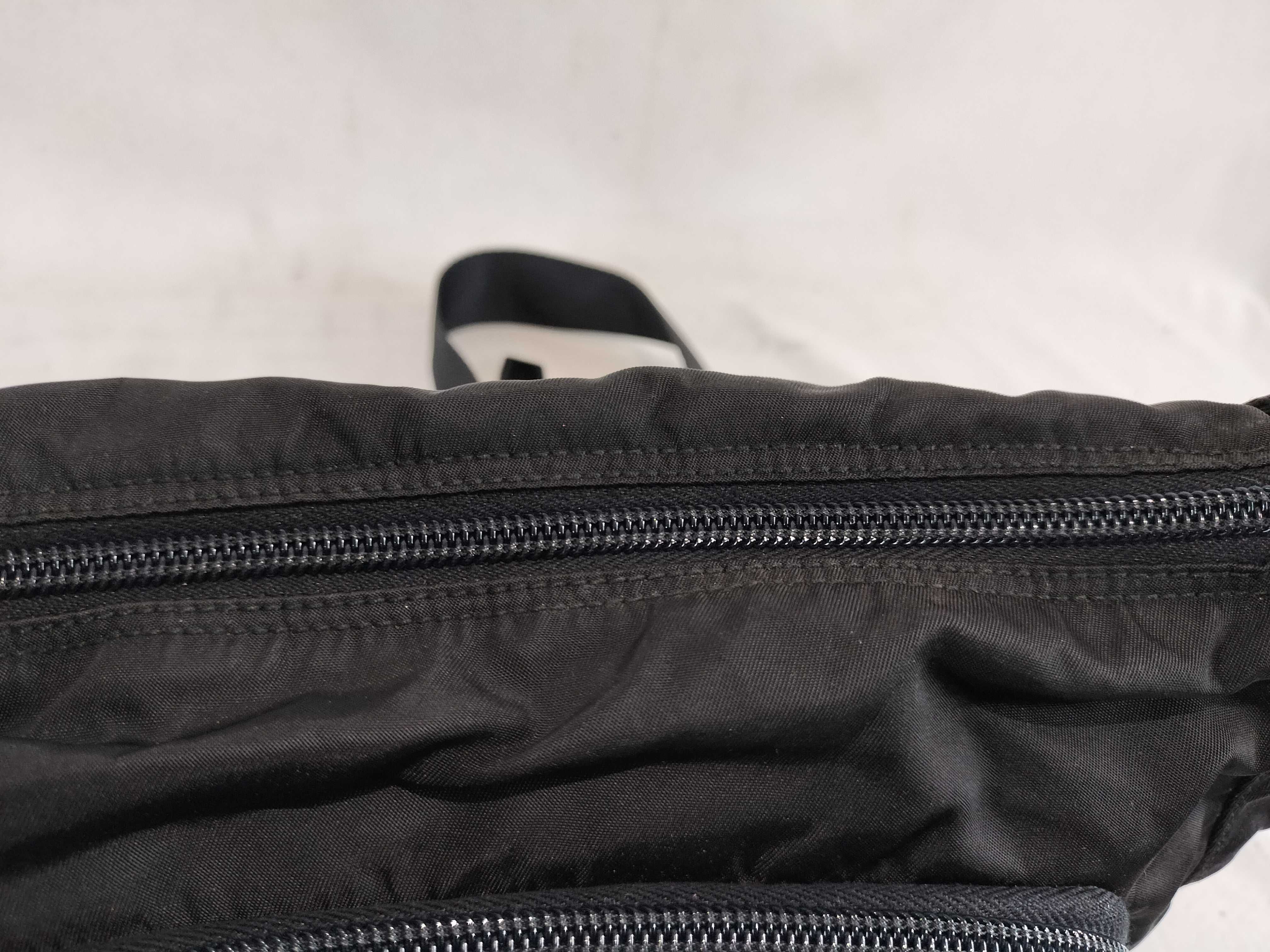 Nylon Flap Triangle Logo Shoulder Bag — view 10