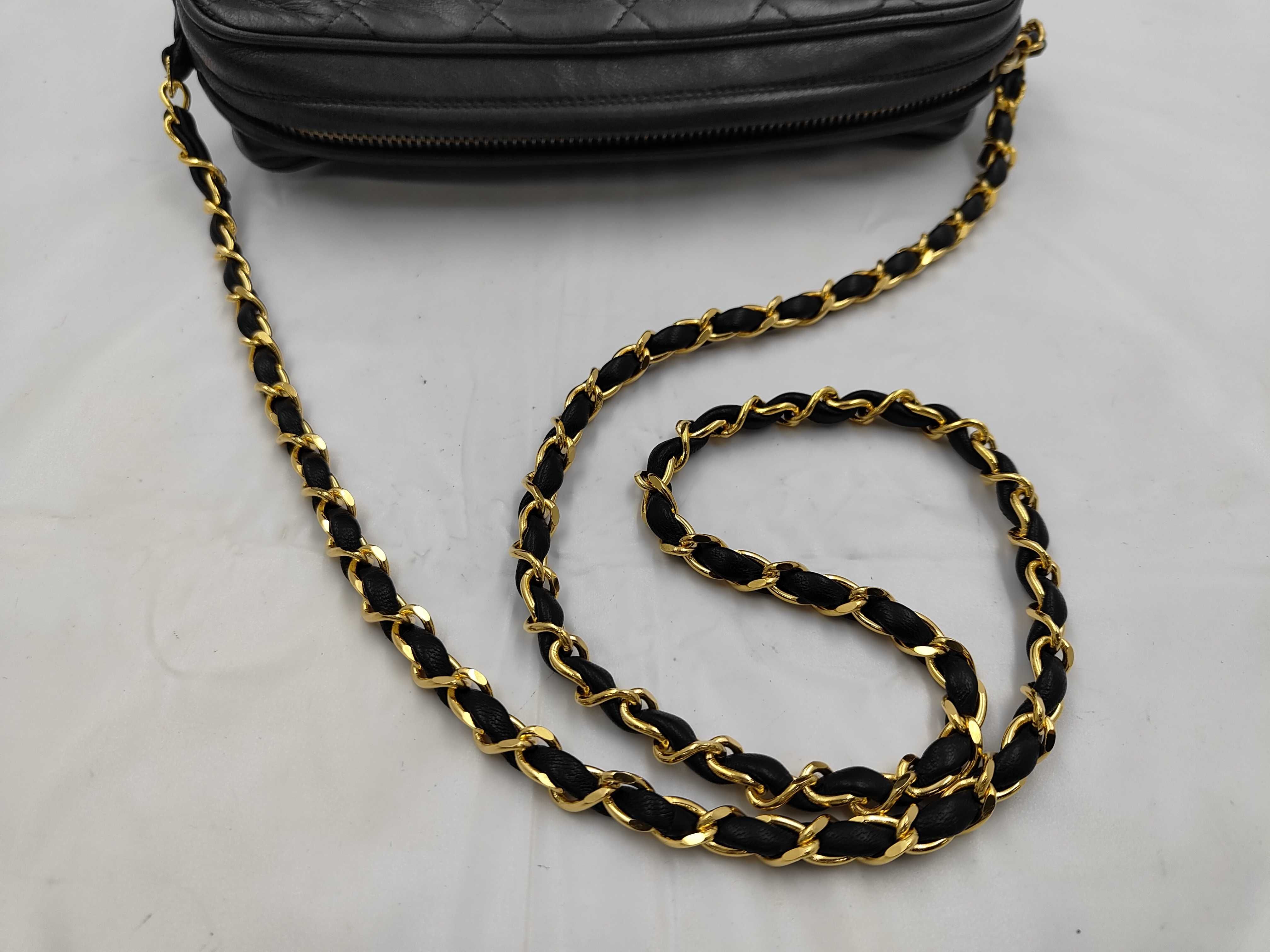 Matelassé Lambskin Fringe Chain Shoulder Bag (Still with seal, item number 1) — view 3