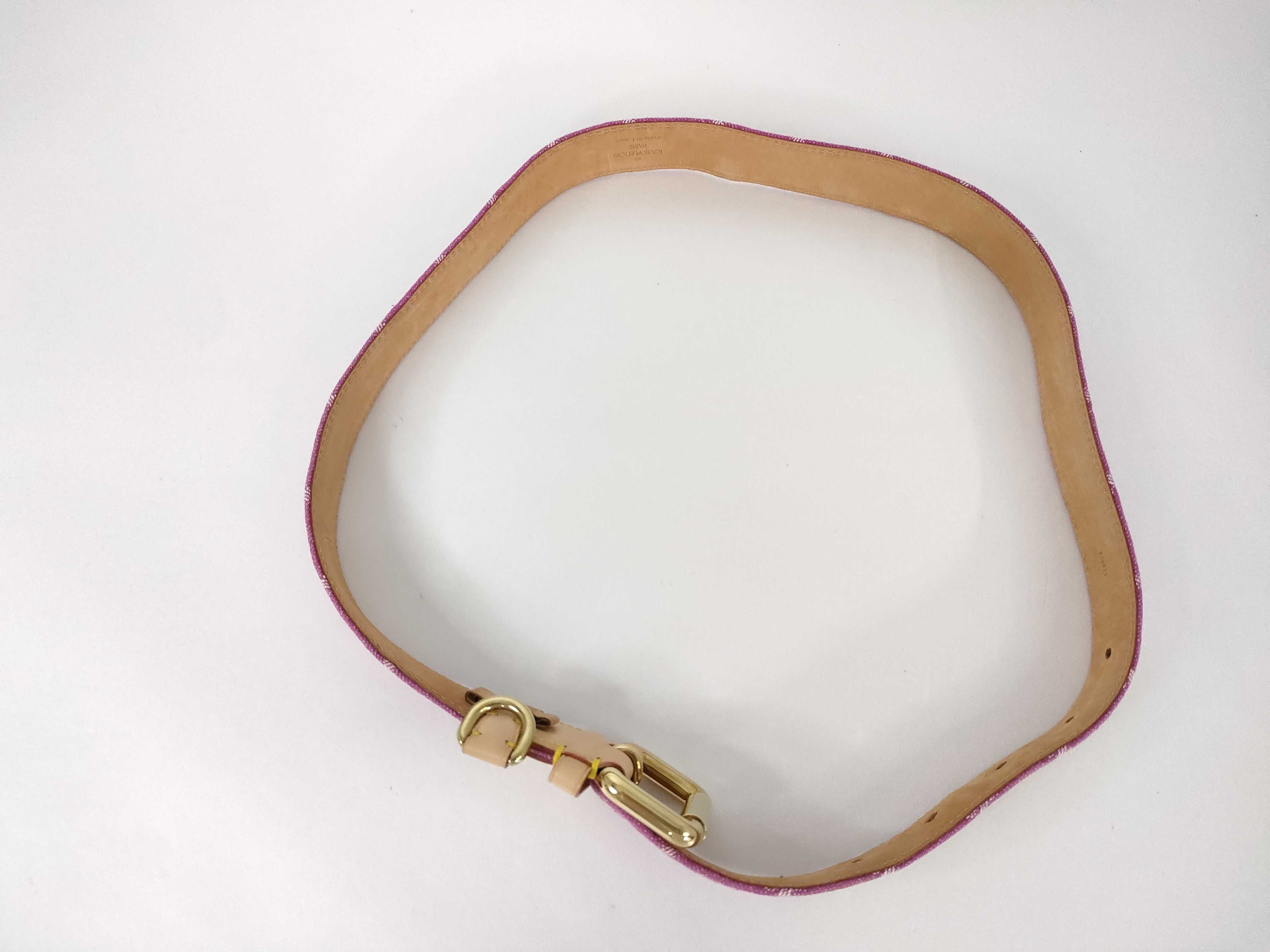 Monogram Denim Belt M6925W — view 3