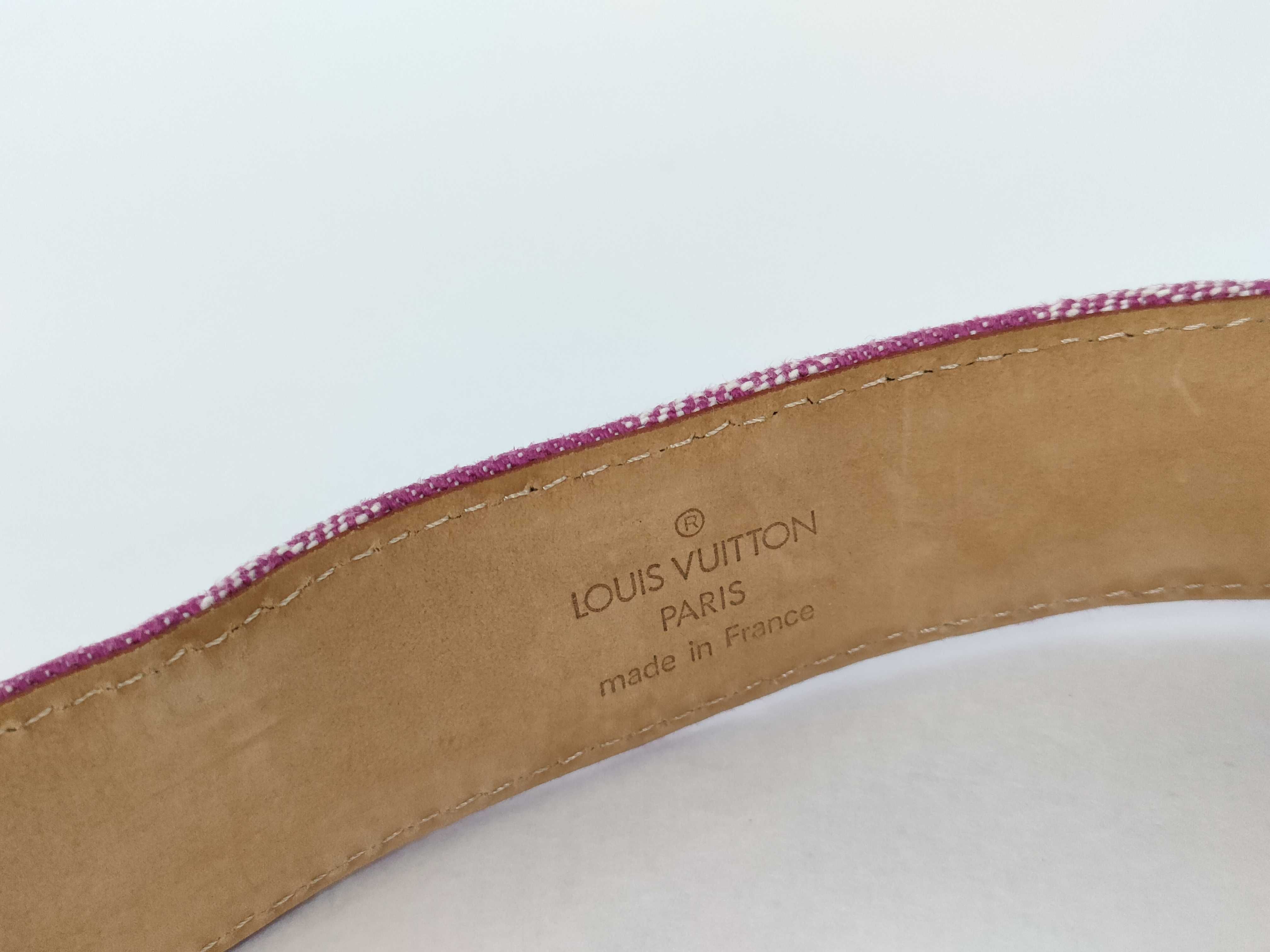 Monogram Denim Belt M6925W — view 5