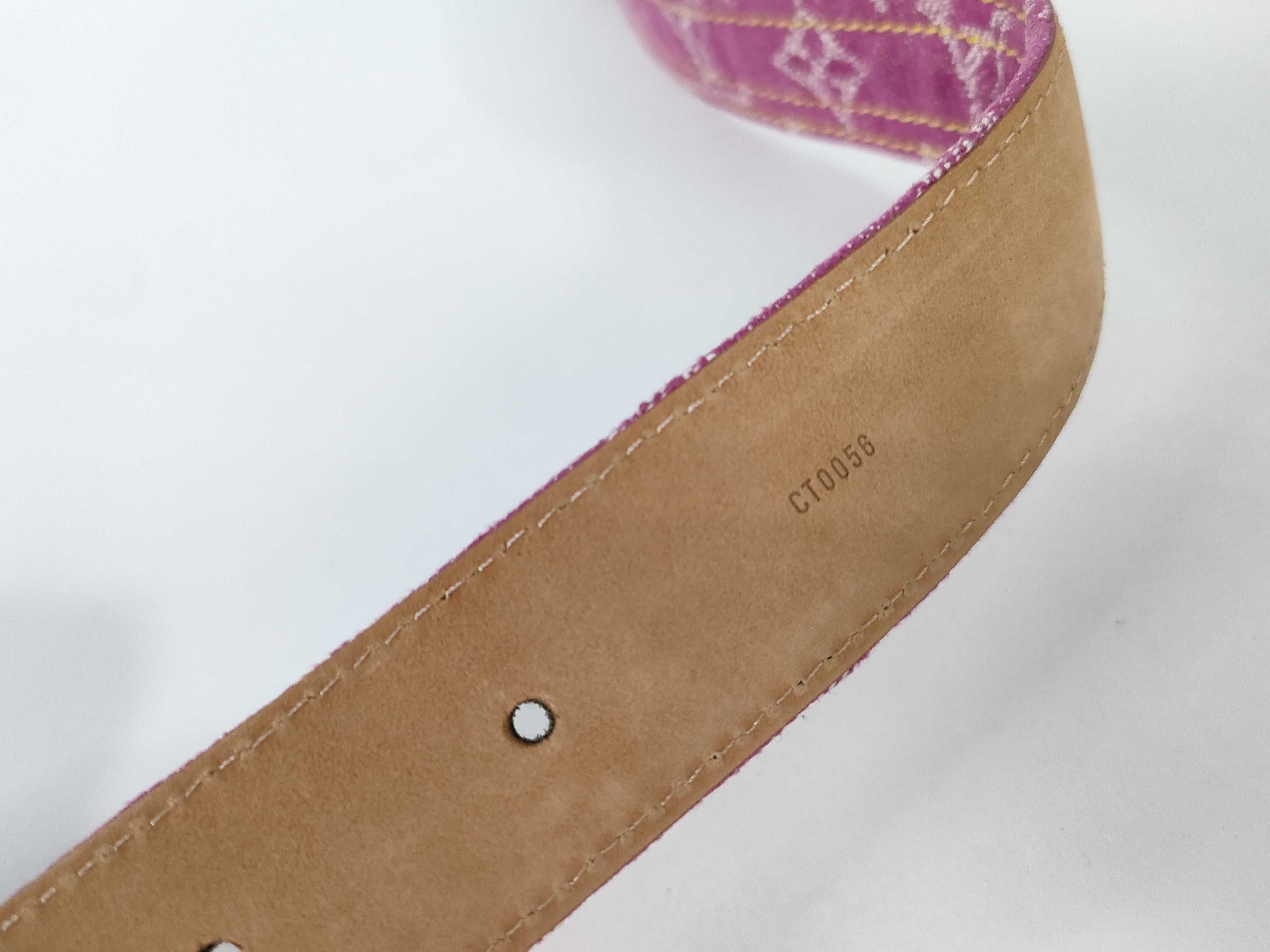 Monogram Denim Belt M6925W — view 7