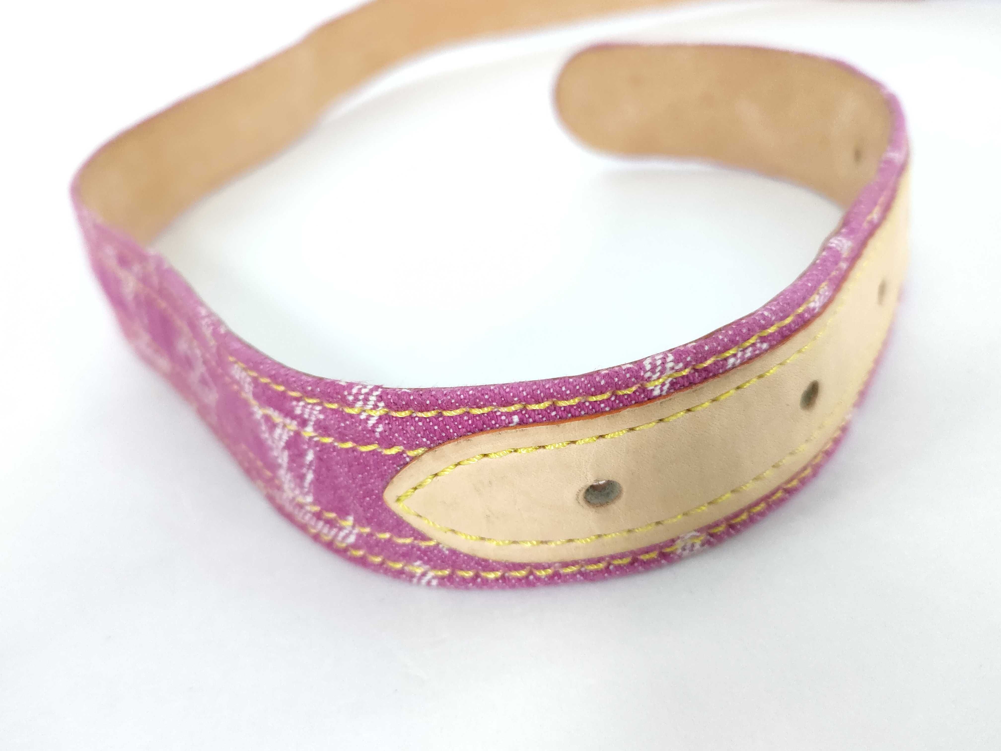 Monogram Denim Belt M6925W — view 8