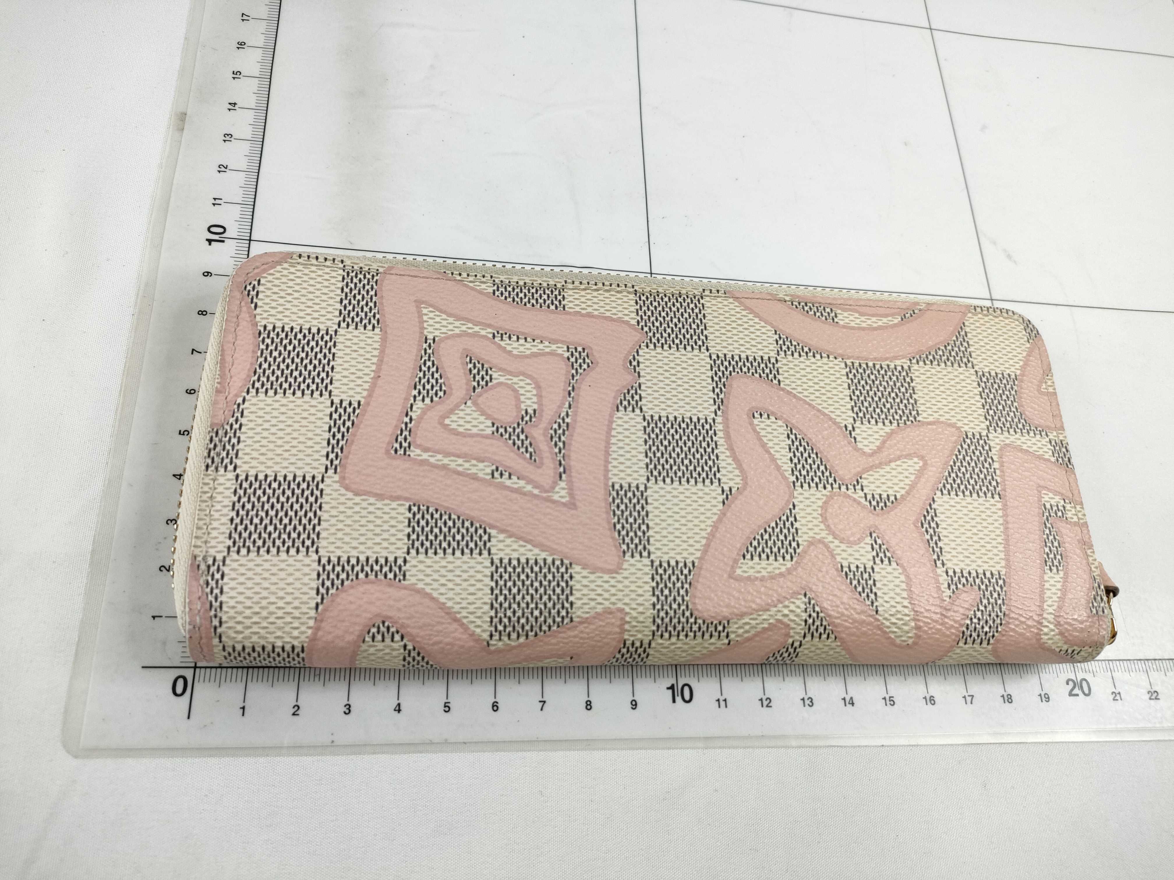 Damier Azure Damier Long Wallet — view 2