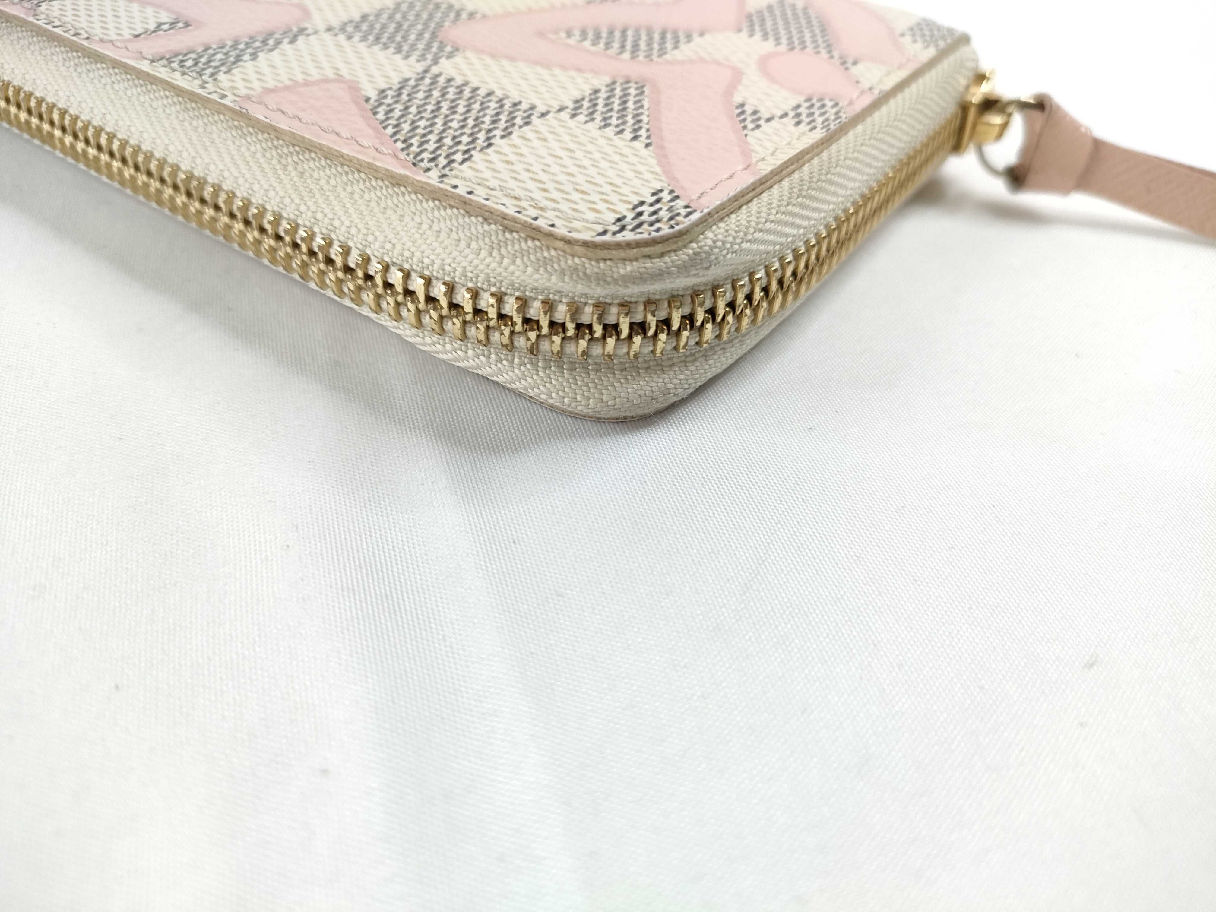 Damier Azure Damier Long Wallet — view 4