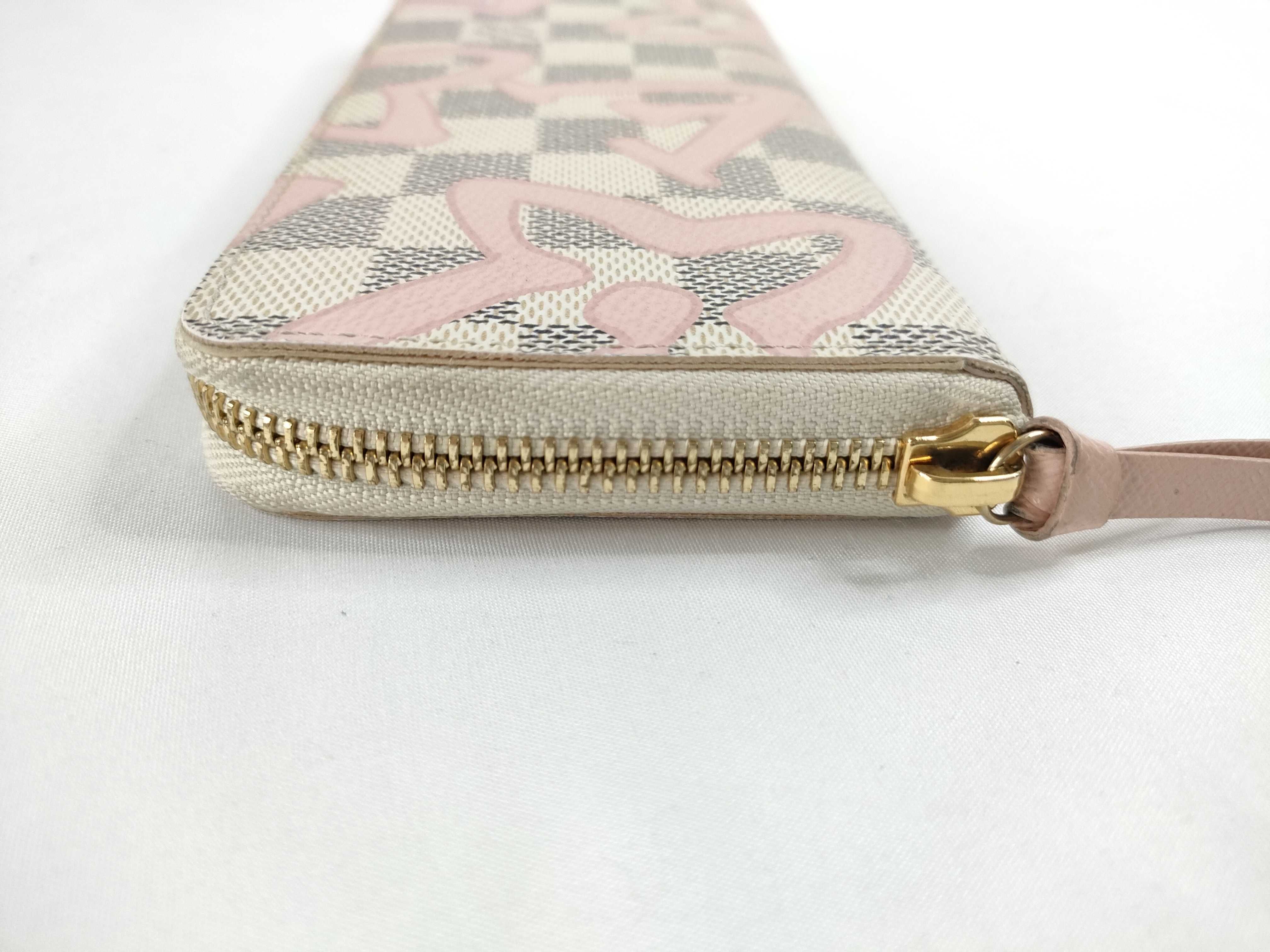 Damier Azure Damier Long Wallet — view 6