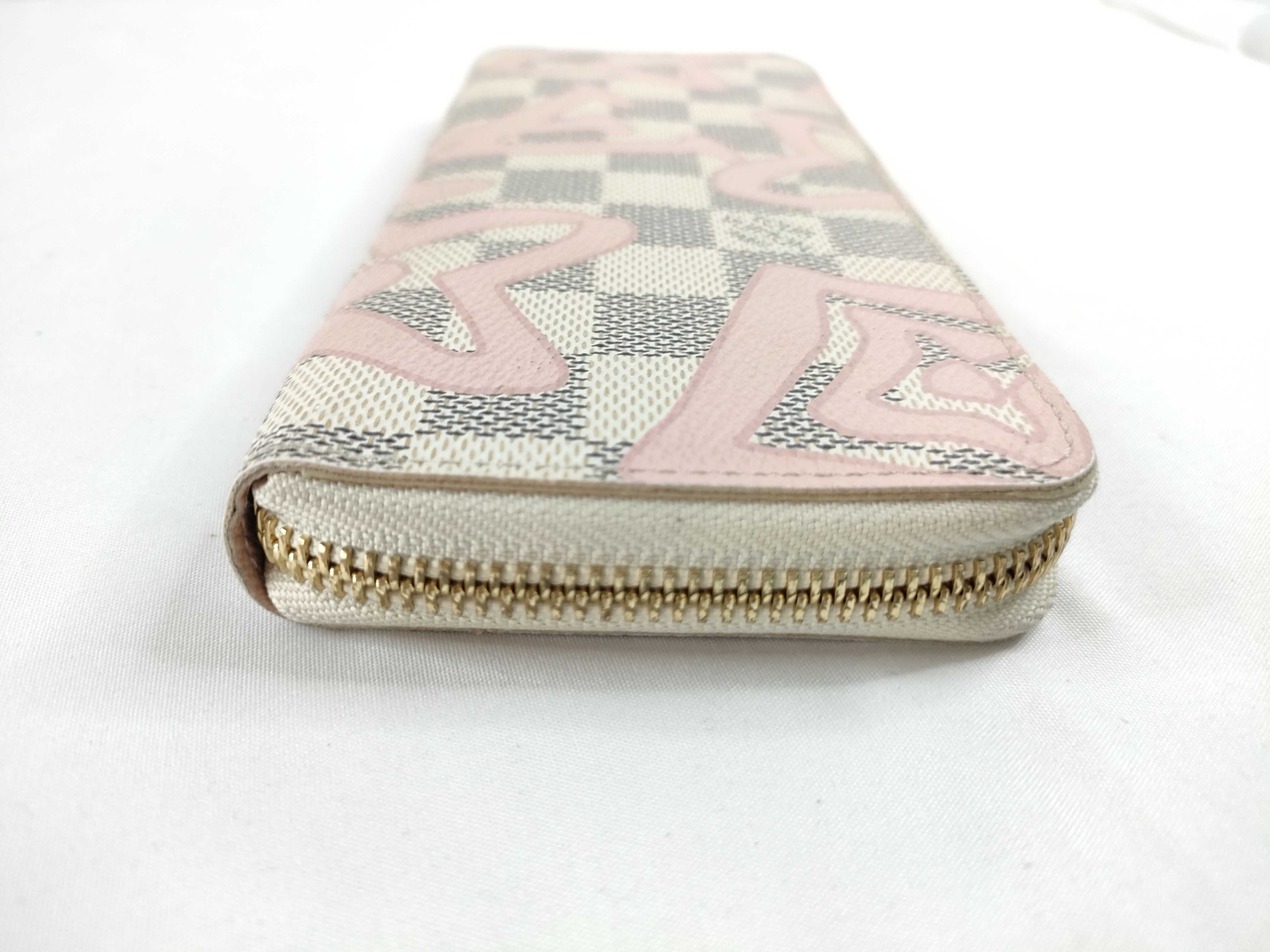 Damier Azure Damier Long Wallet — view 8