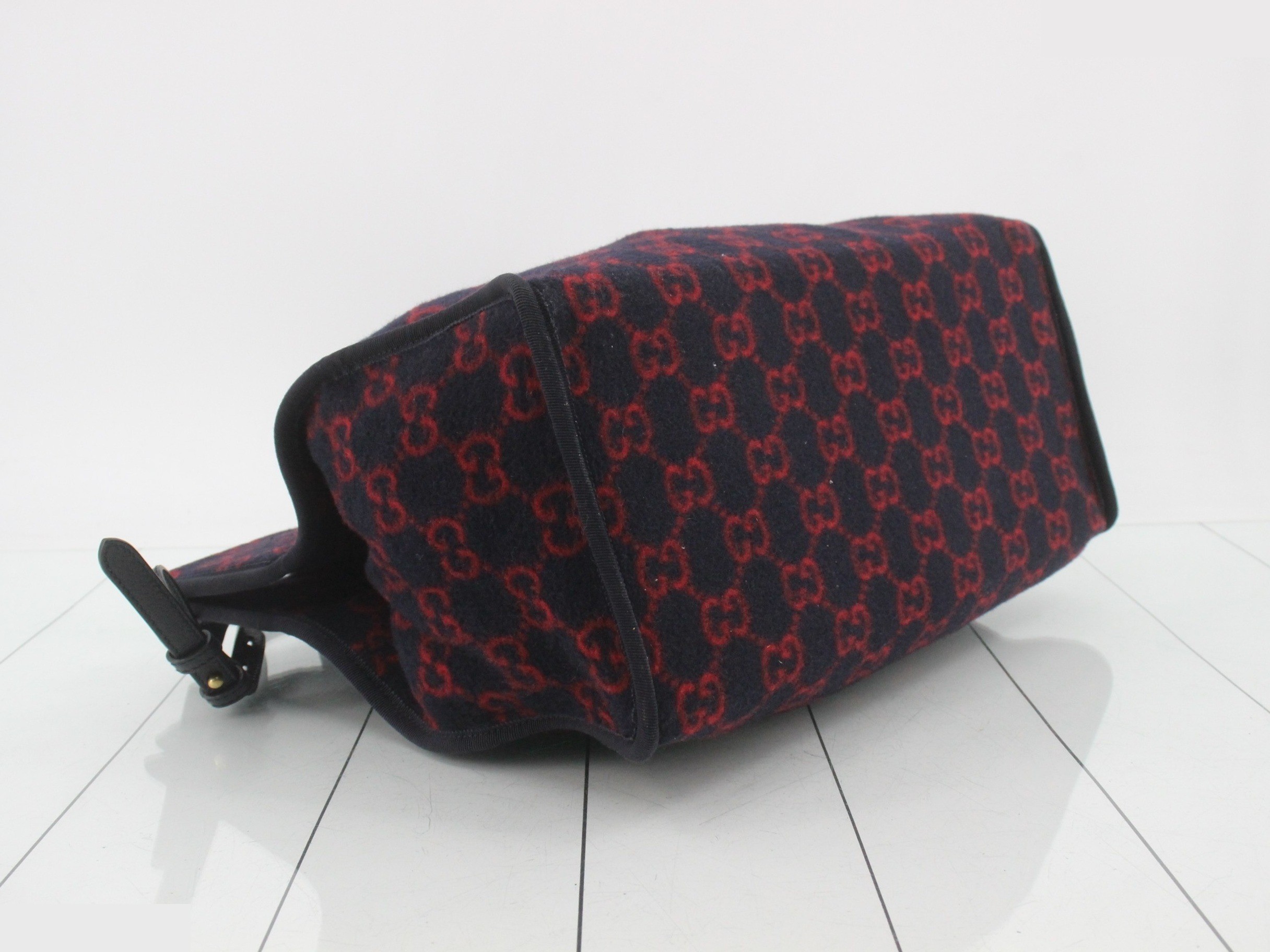 GG Wool 2-Way Tote Bag 598169 Shoulder Bag — view 5