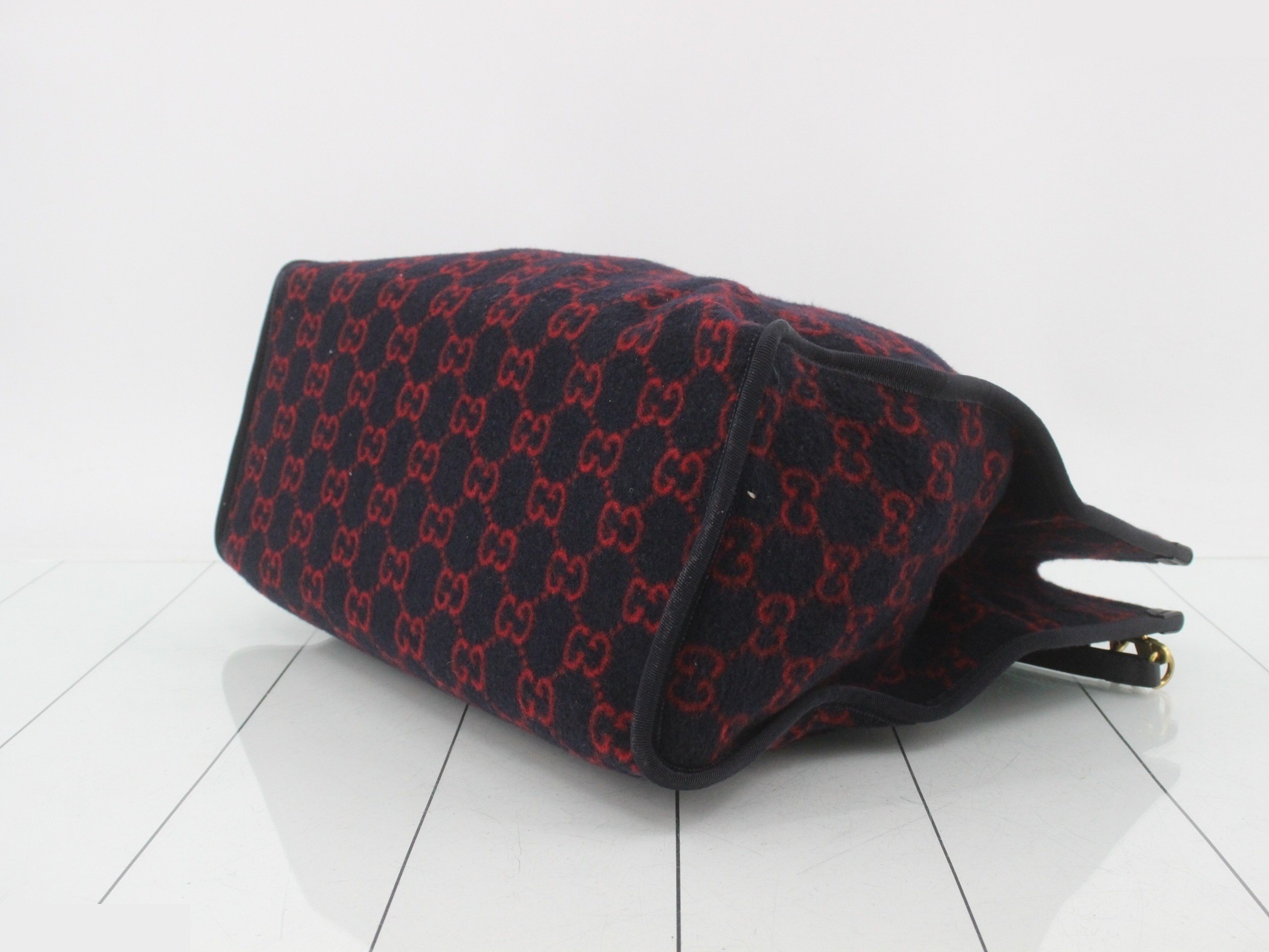 GG Wool 2-Way Tote Bag 598169 Shoulder Bag — view 6