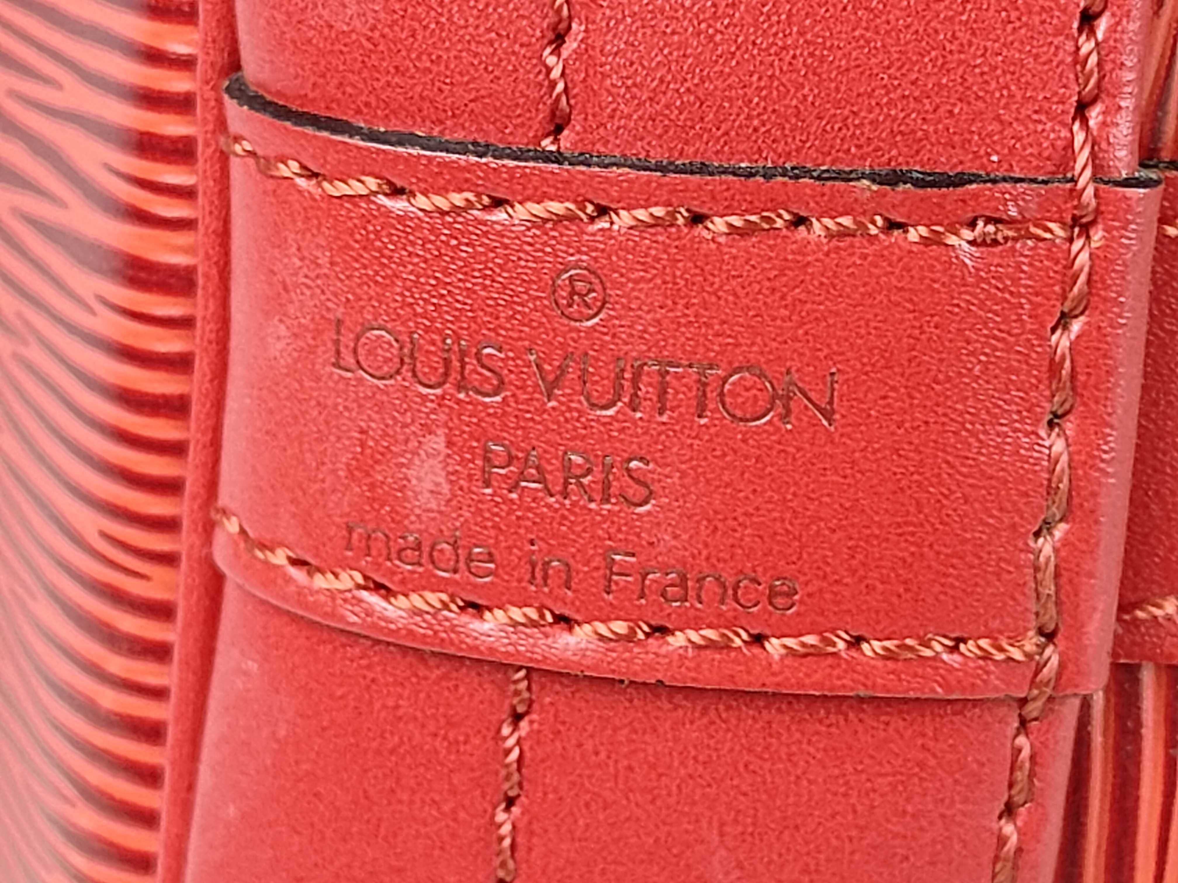 Epi Noe Red Tote Bag — view 8