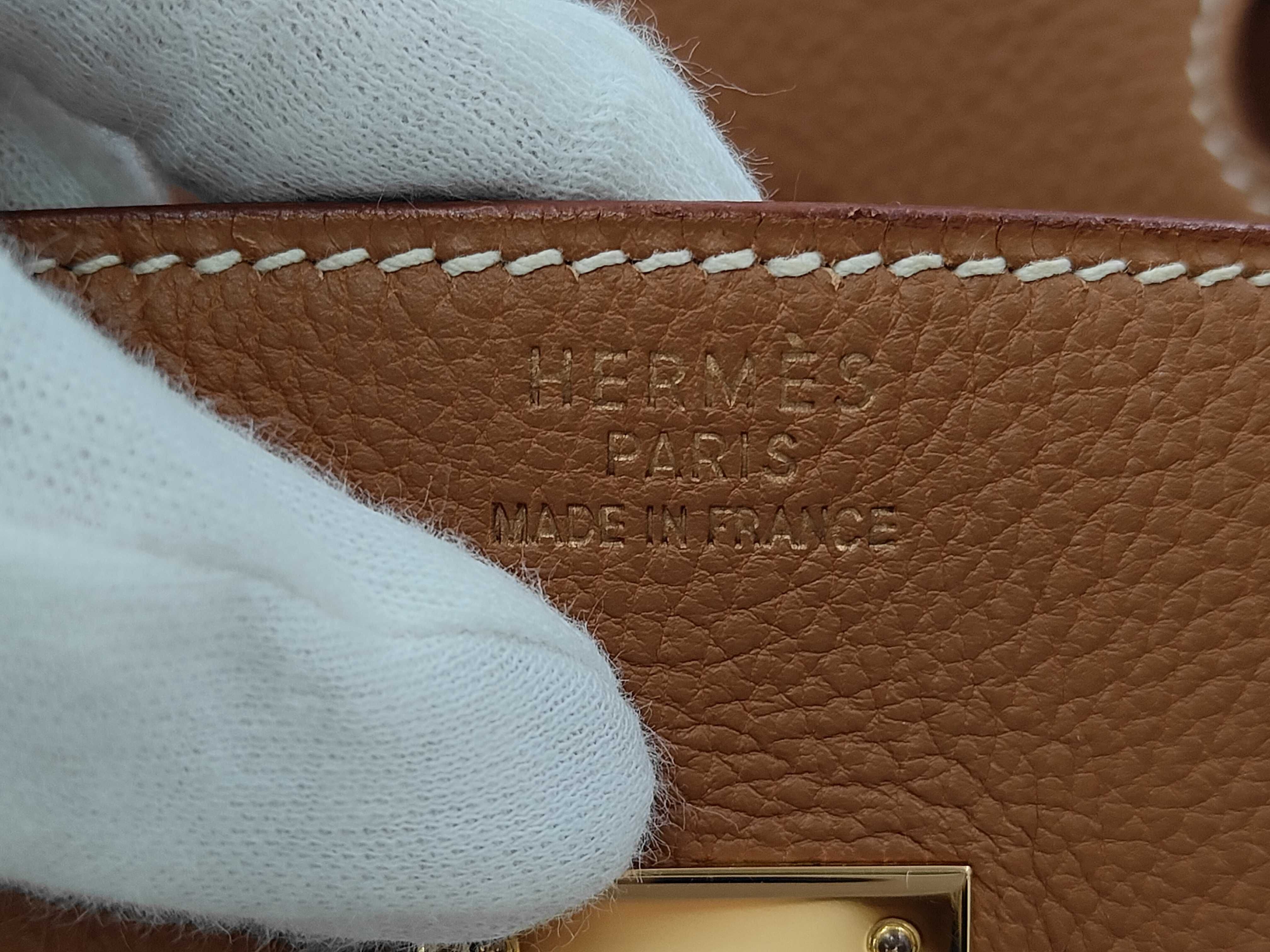 Birkin 35 C Brown Handbag — view 12