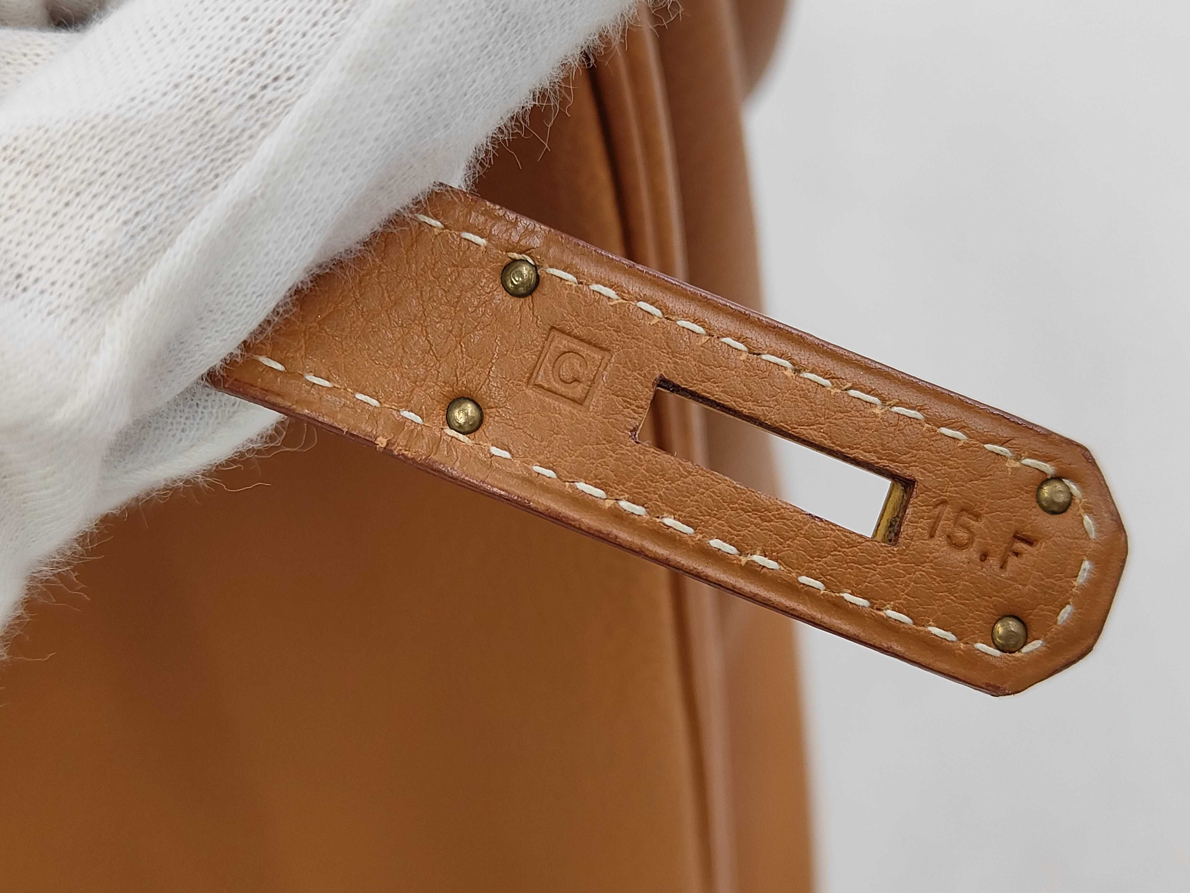 Birkin 35 C Brown Handbag — view 13