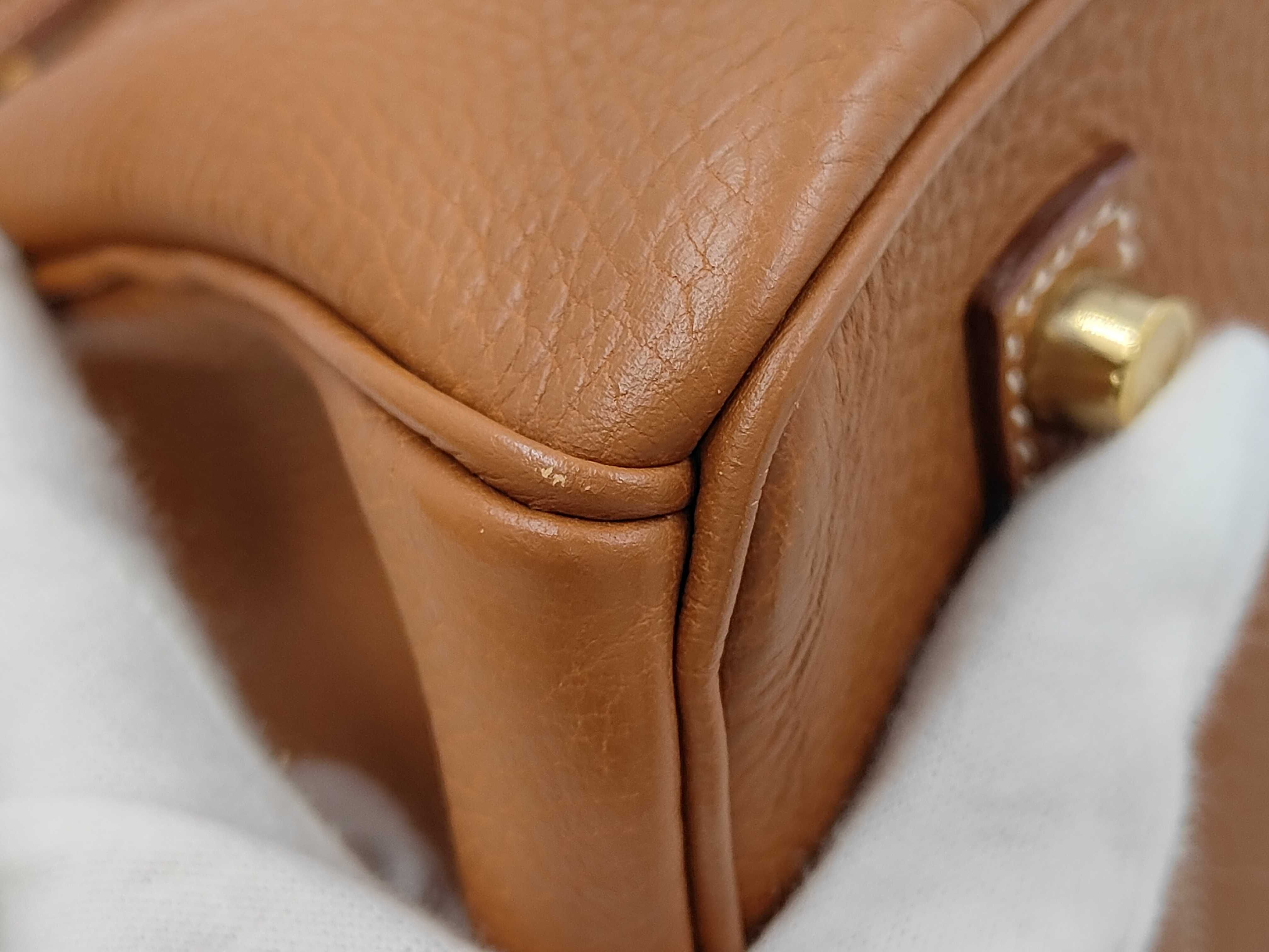 Birkin 35 C Brown Handbag — view 3
