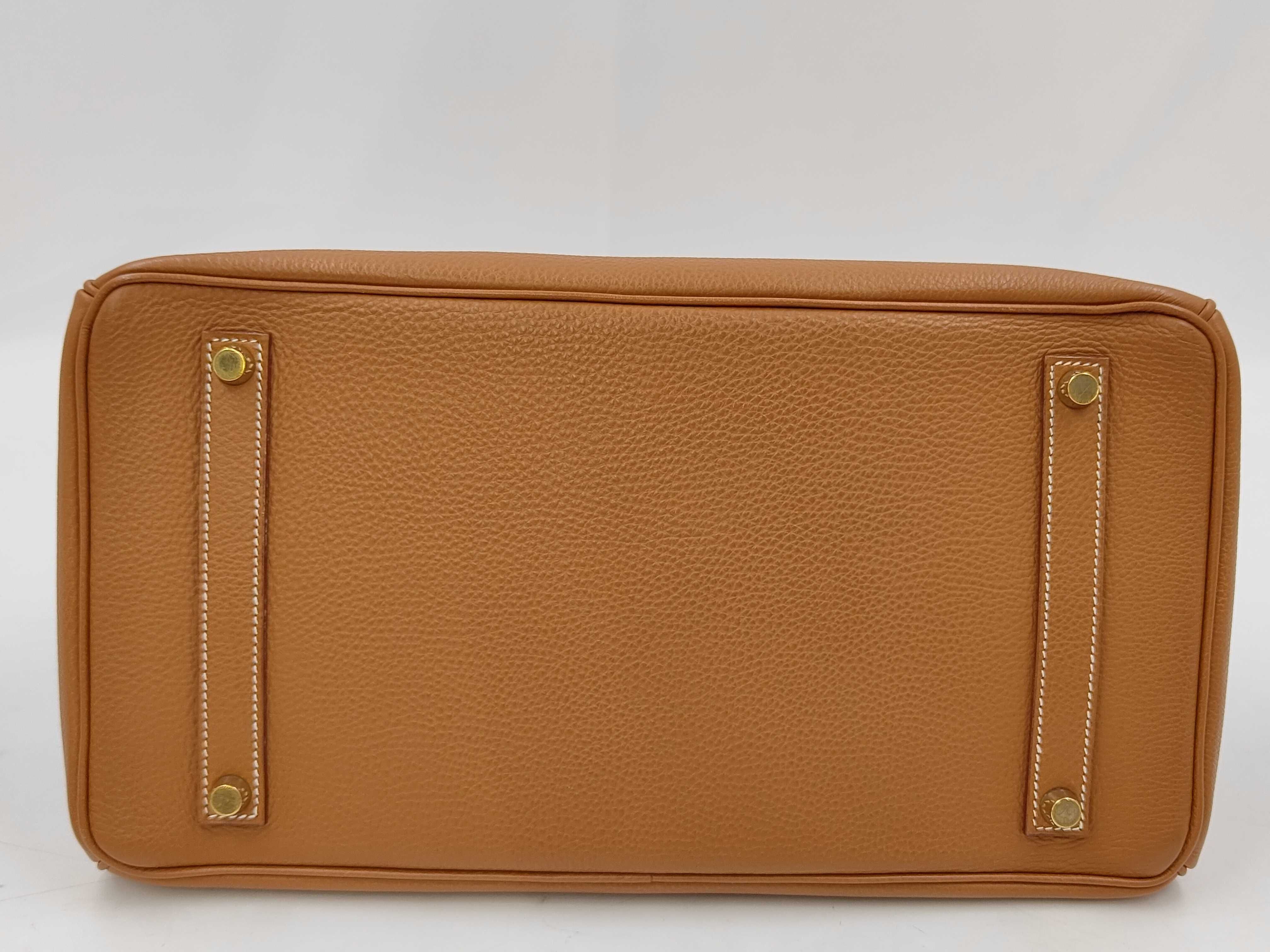 Birkin 35 C Brown Handbag — view 4