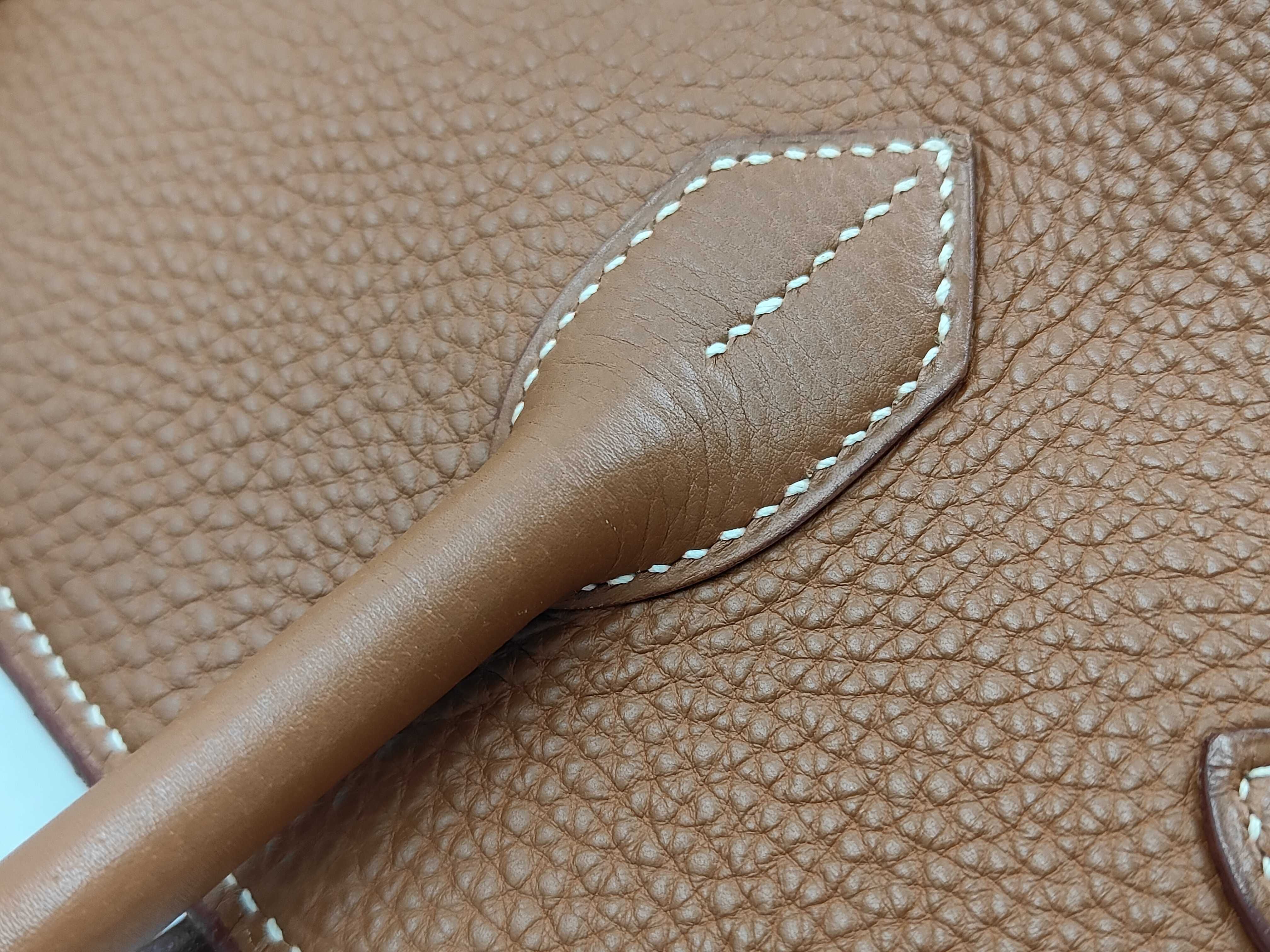 Birkin 35 C Brown Handbag — view 7