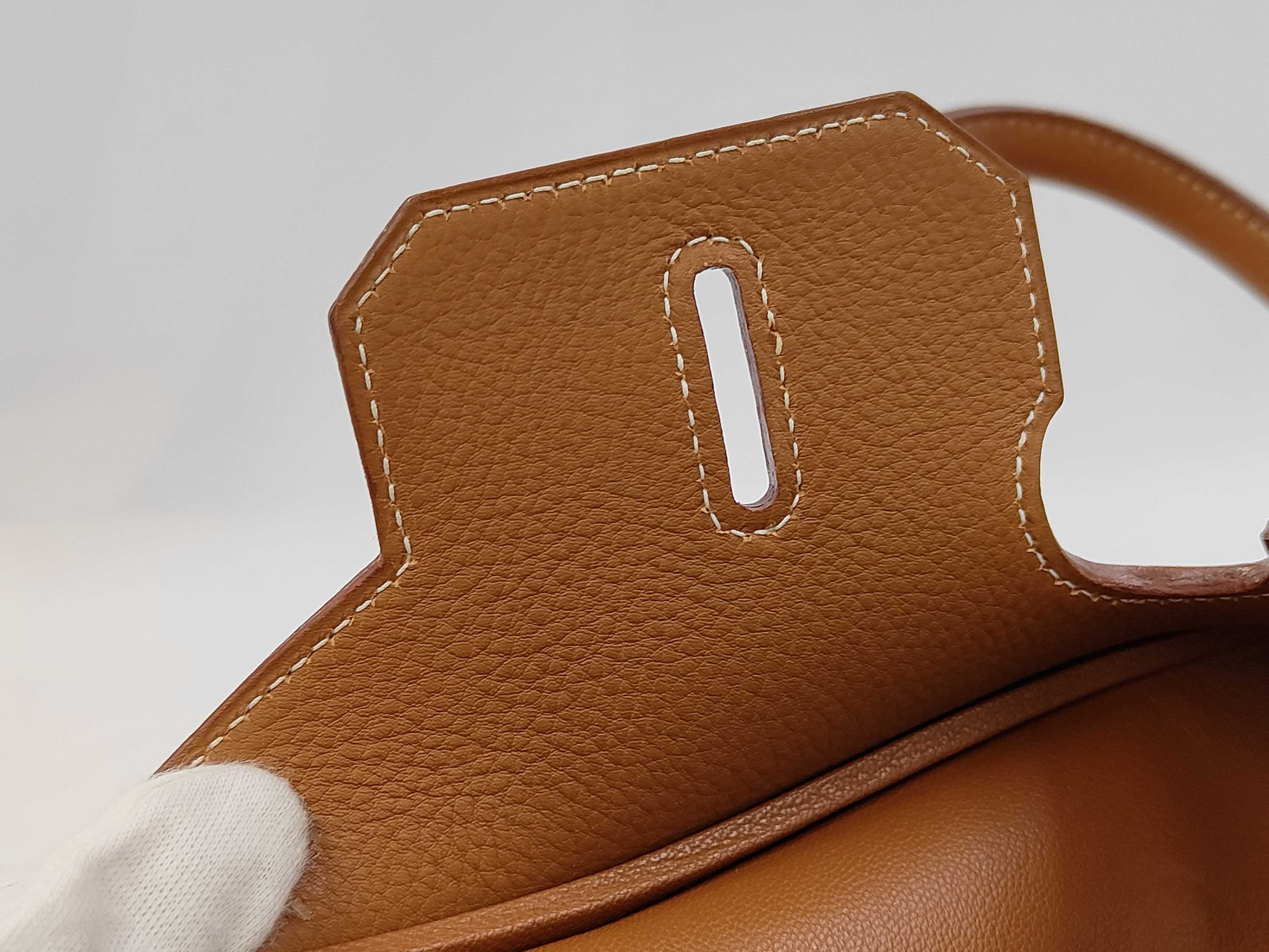 Birkin 35 C Brown Handbag — view 10
